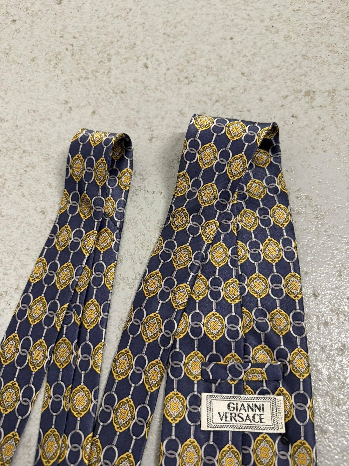 Versace Vintage Gianni Versace Silk Tie Size ONE SIZE - 9 Thumbnail