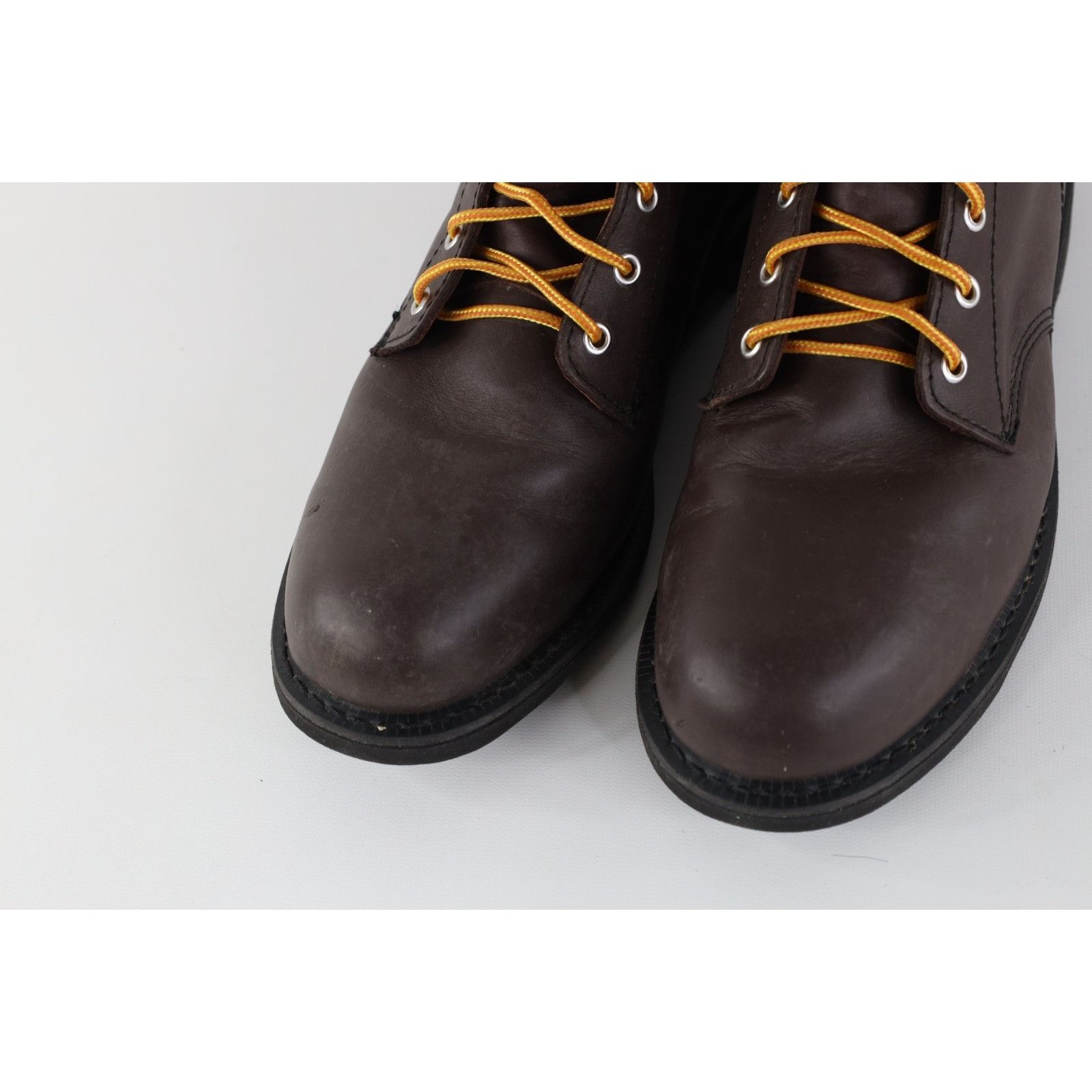 Vintage Vintage 90s Streetwear Steel Toe Leather Boots Size US 12 / EU 45 - 3 Thumbnail
