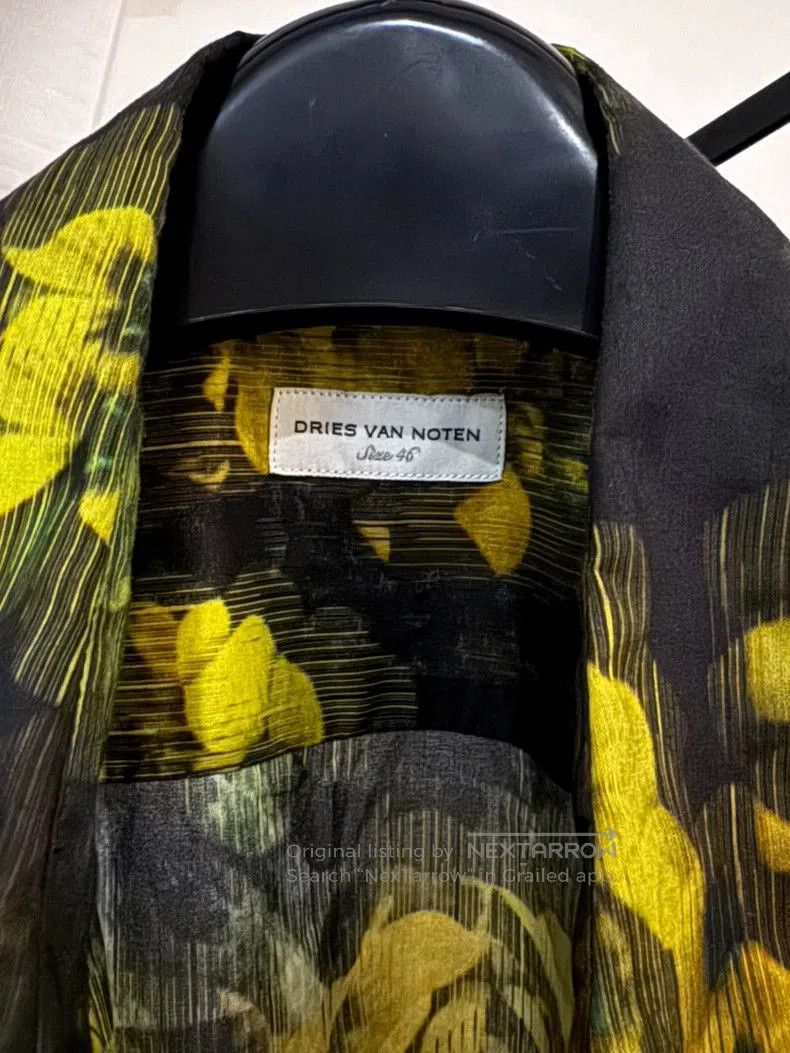 Dries Van Noten Dries Van Noten 3D Floral Print Shirt. Size US L / EU 52-54 / 3 - 4 Thumbnail