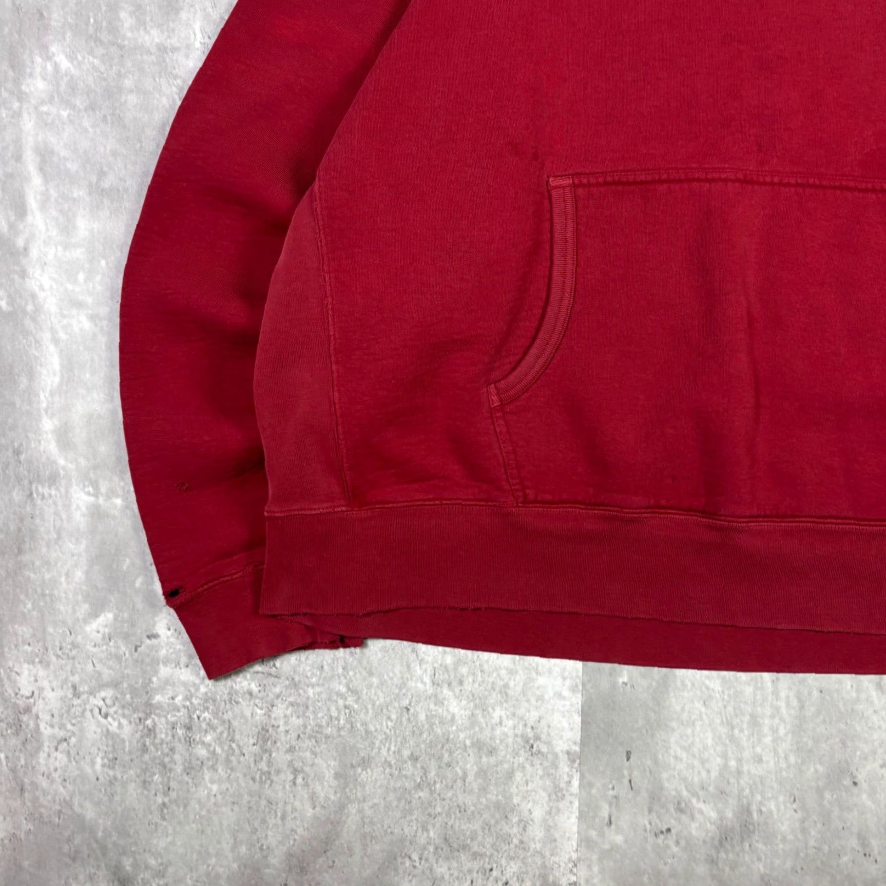 Old Navy Old Navy Hoodie Mens 2XL Red Pullover Fleece Sweatshirt Logo Applique Size US XXL / EU 58 / 5 - 7 Thumbnail