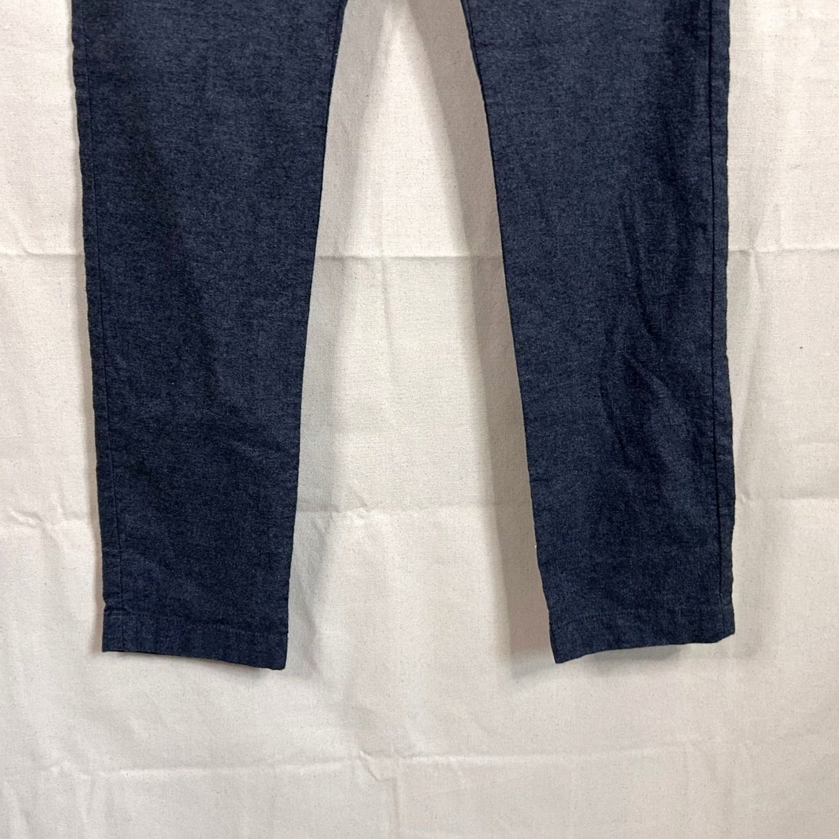 J.Crew J.Crew Chino Pants Slim Stretch Cotton Charcoal Gray 29x30 Solid Mens Size US 29 - 3 Thumbnail