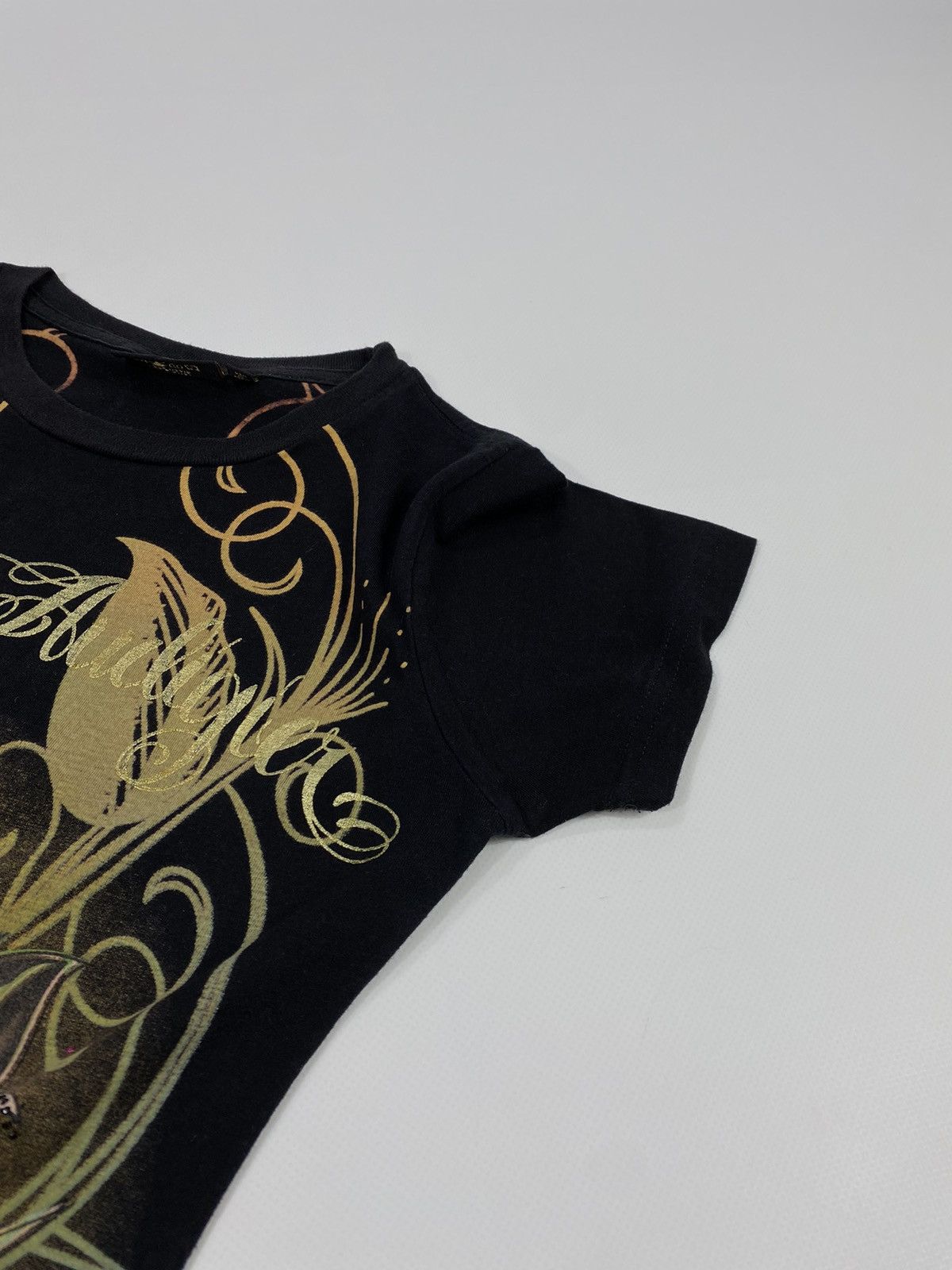 Christian Audigier 🔥LASTDROP🔥 Y2K Christian Audigier Skull Rhinestones T-shirt Size M / US 6-8 / IT 42-44 - 8 Thumbnail