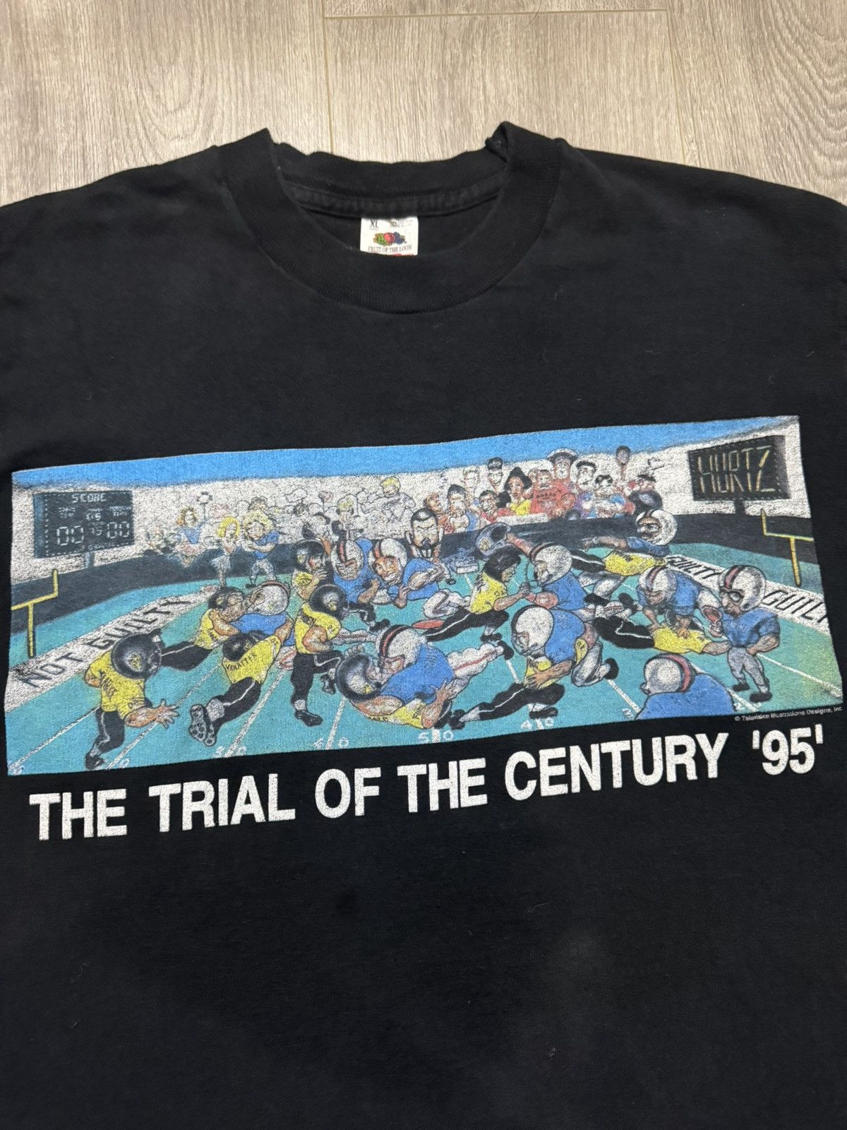 Vintage Vintage OJ Simpson The Chase 1995 Trial of the Century Shirt Size US XL / EU 56 / 4 - 2 Thumbnail
