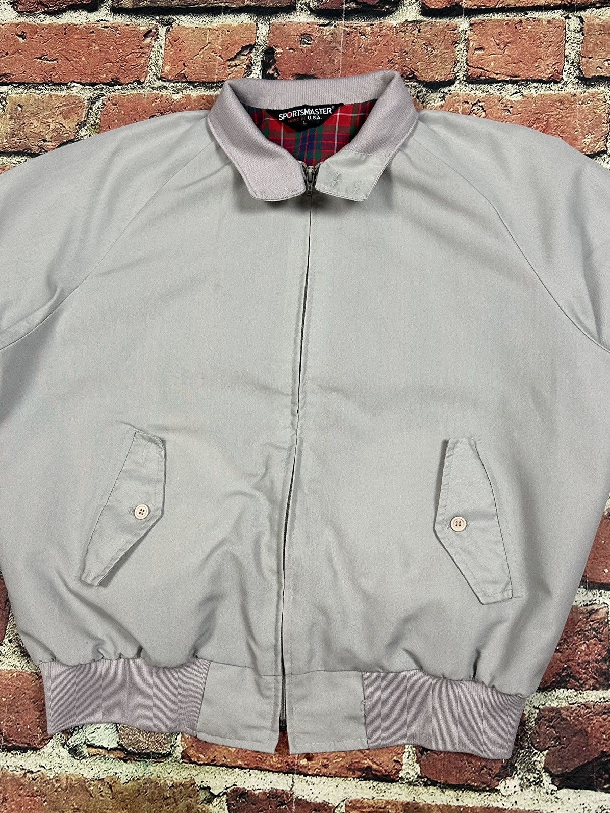Other Vintage 70s Sportsmaster Jacket Plaid Lined Full Zip Bomber Size US L / EU 52-54 / 3 - 7 Thumbnail