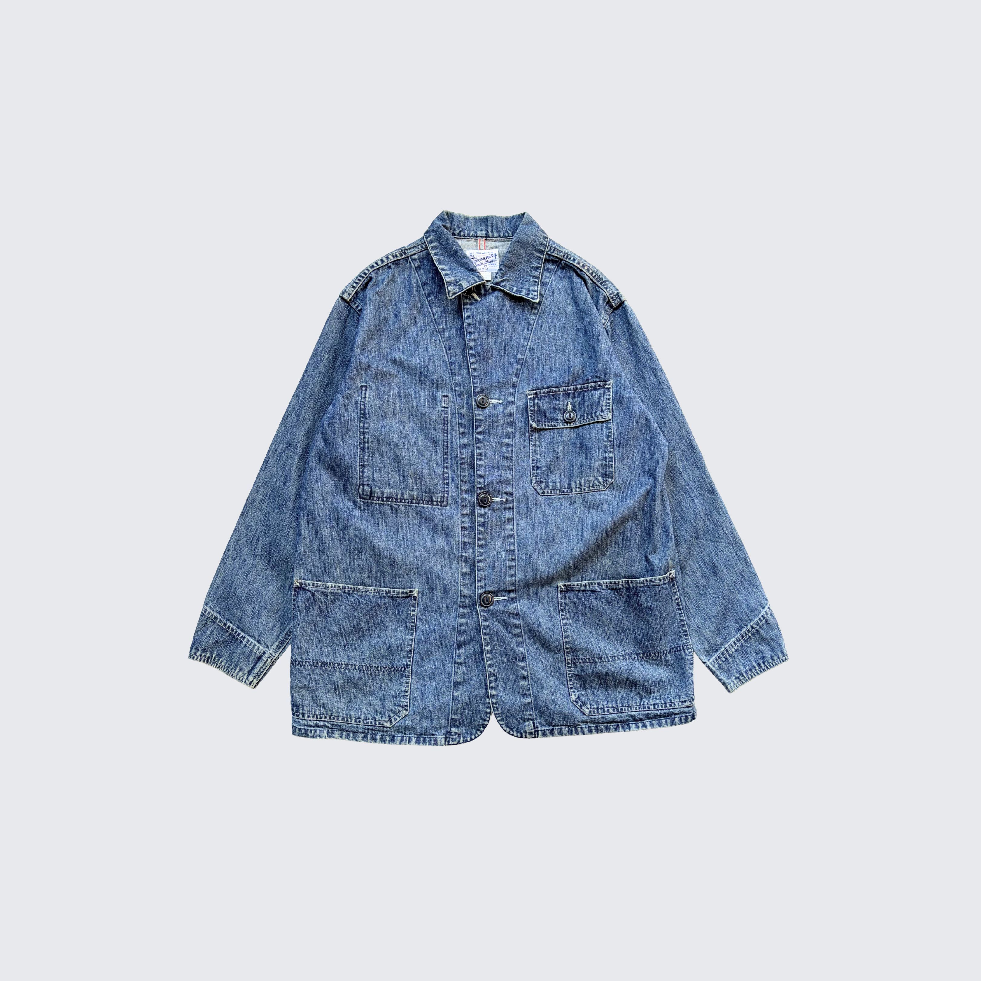 Vintage Al.Miller 1950s USN Denim Jacket | Grailed