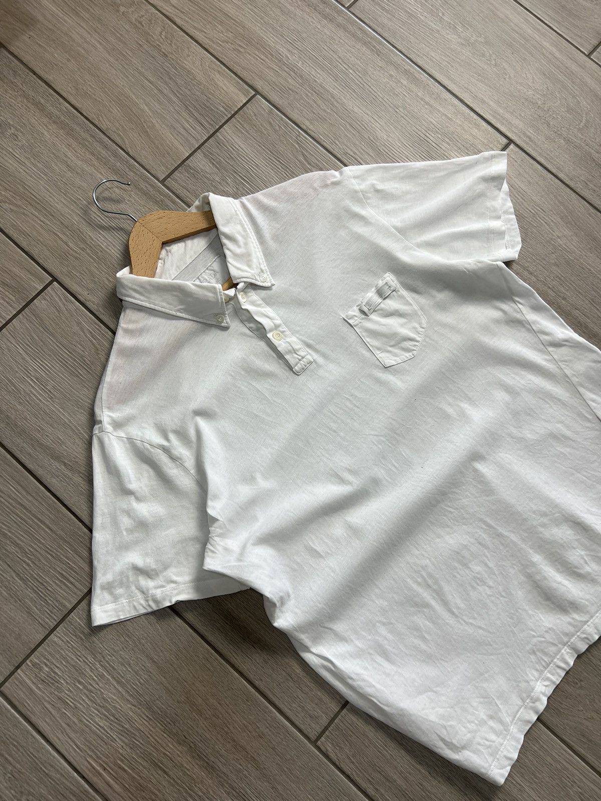 Prada 😍 Prada T-shirt Basic White New Collection Mini Logo Size US L / EU 52-54 / 3 - 7 Thumbnail