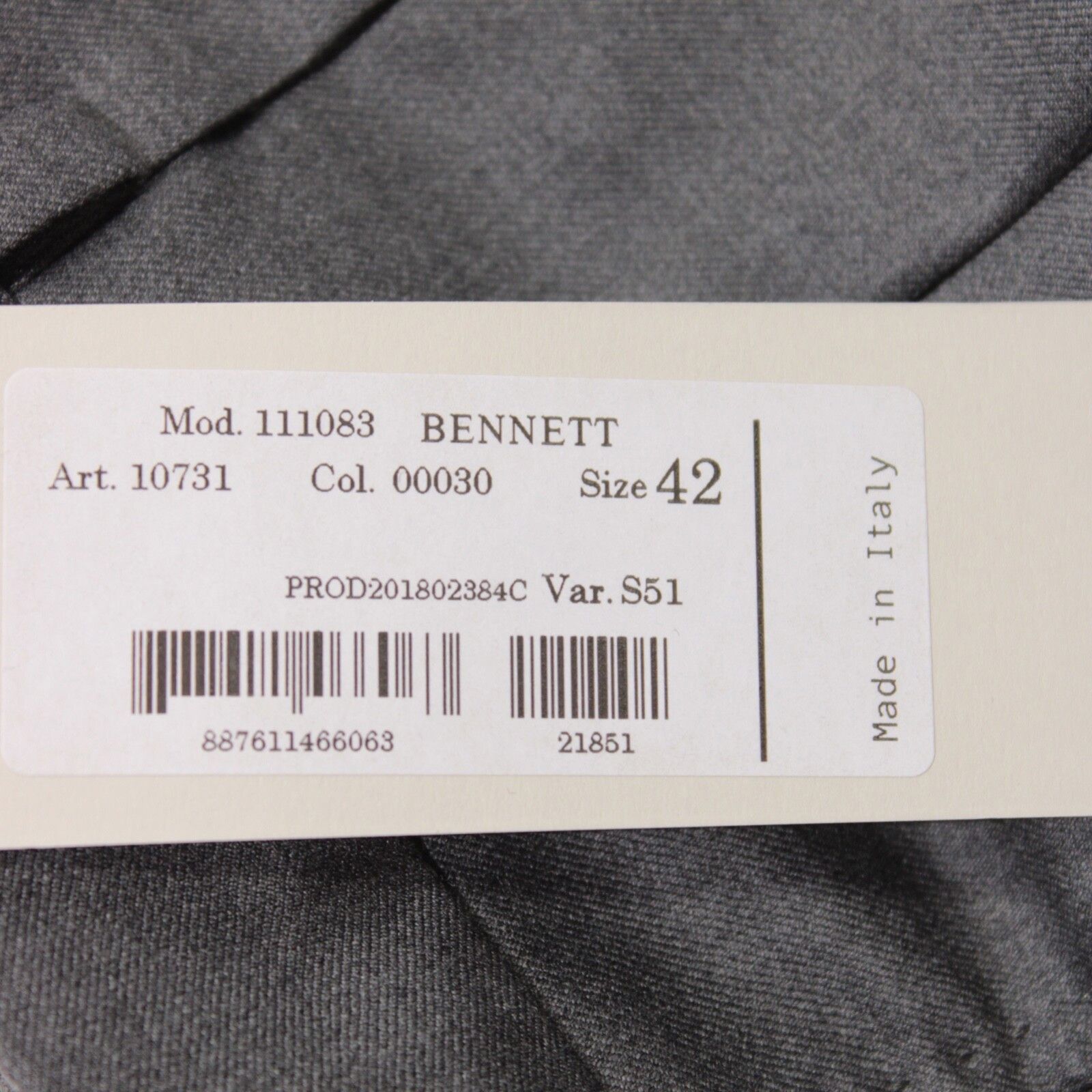 Zanella Zanella New with tags Dress Pants Size 42 US In Gray Size US 42 / EU 58 - 5 Thumbnail