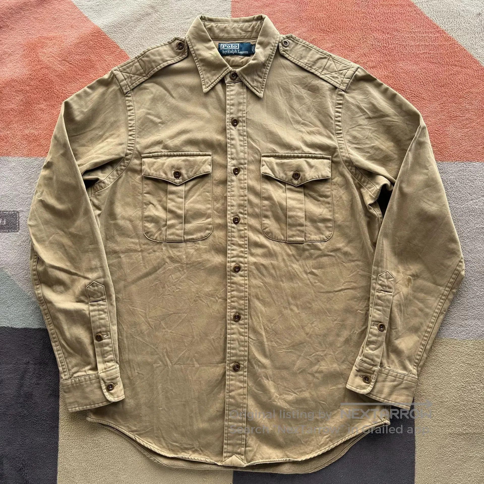 RRL Ralph Lauren Ralph Lauren Polo Outdoor Hunting Shirt. Size US M / EU 48-50 / 2 - 3 Thumbnail