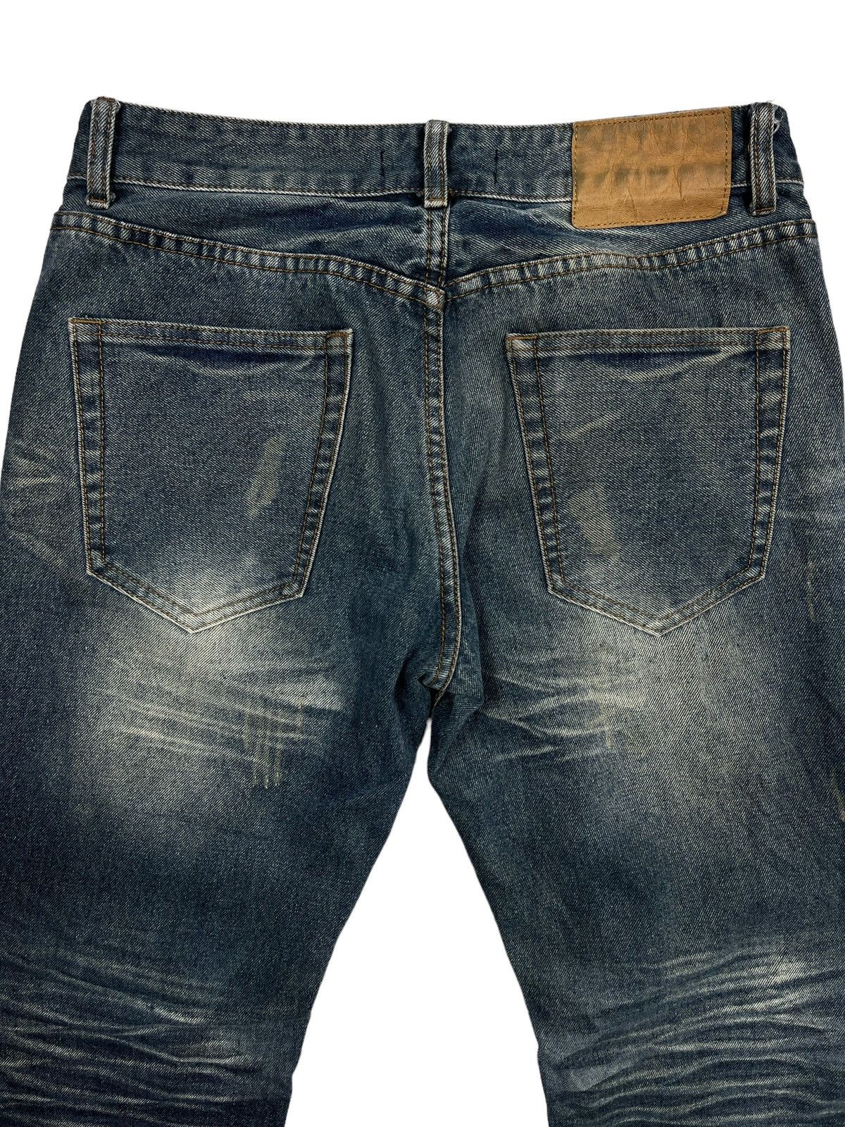 Japanese Brand Superubis by Valetta Denim Washed Distressed Pants Vintage Size US 30 / EU 46 - 3 Thumbnail