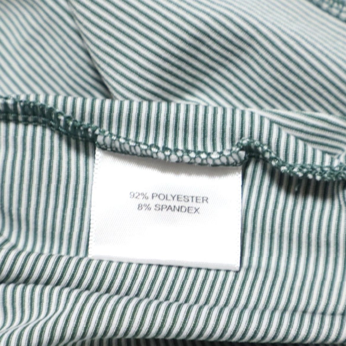 Peter Millar Peter Millar Summer Comfort Striped Polo Shirt Green Men's L Shirt Size US L / EU 52-54 / 3 - 7 Thumbnail