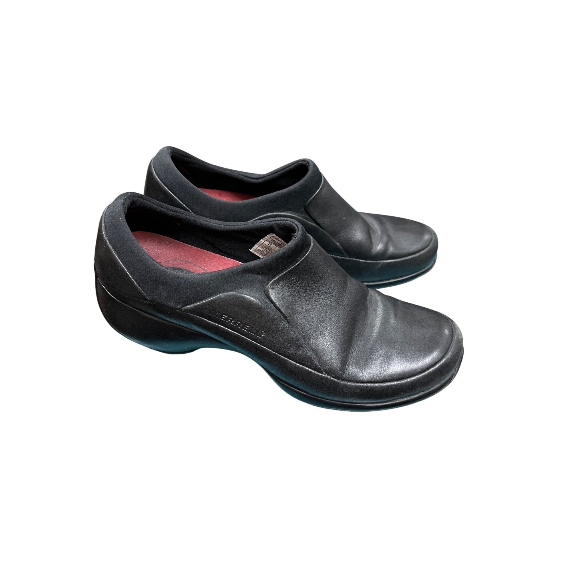 Merrell Merrell Spire Stretch wms brown leather mules clogs shoes sz Size US 7.5 / IT 37.5 - 18 Thumbnail