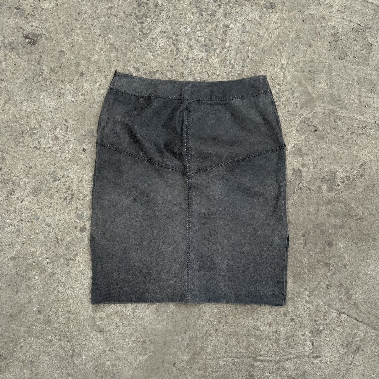 Genuine Leather × If Six Was Nine × Japanese Brand VTG Japanese Style MIDI Skits Real Leather Hype Staff pick Size 34" / US 12 / IT 48 - 2 Thumbnail