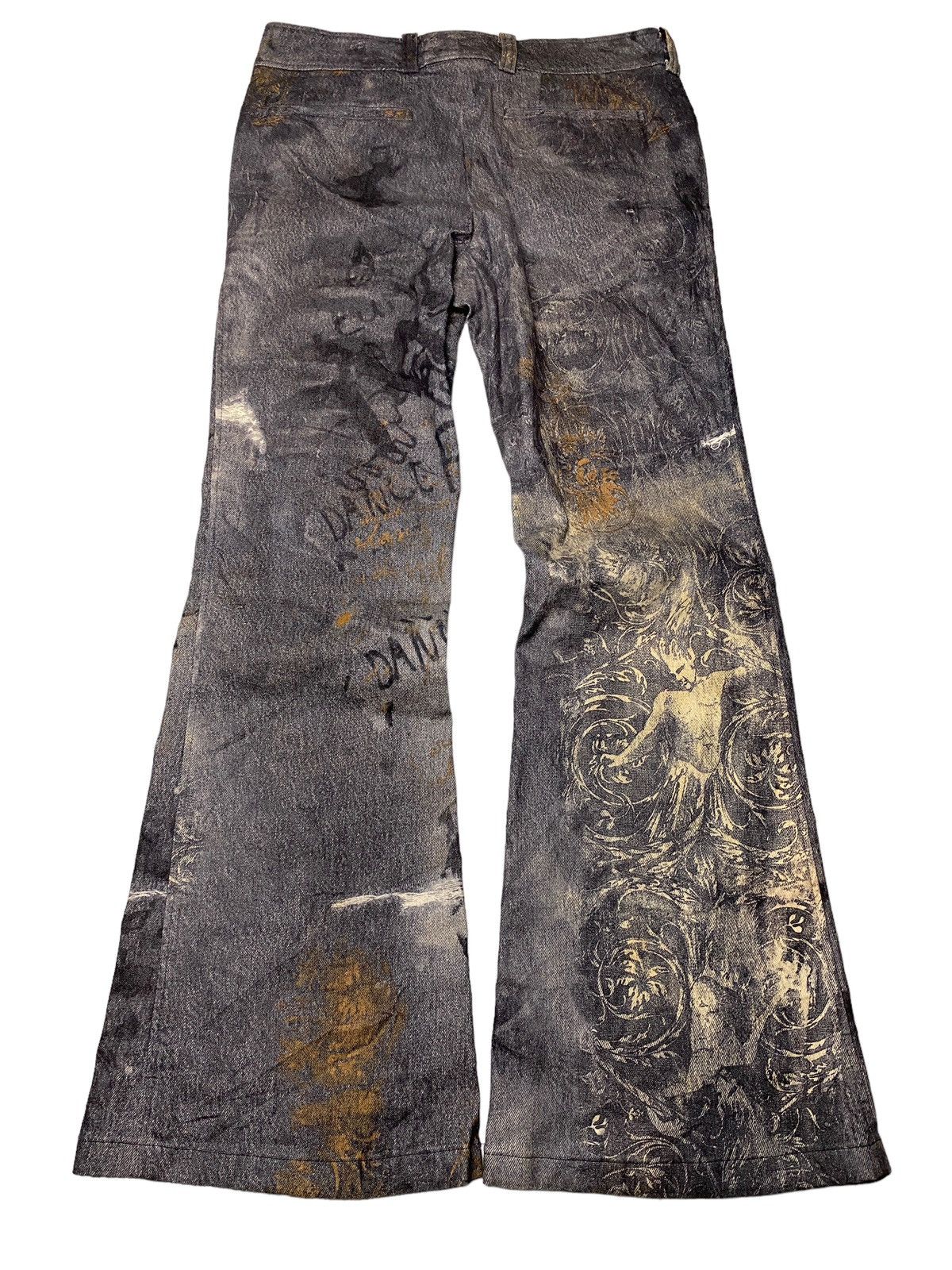 tornado mart leopard Flared Pants Blazer