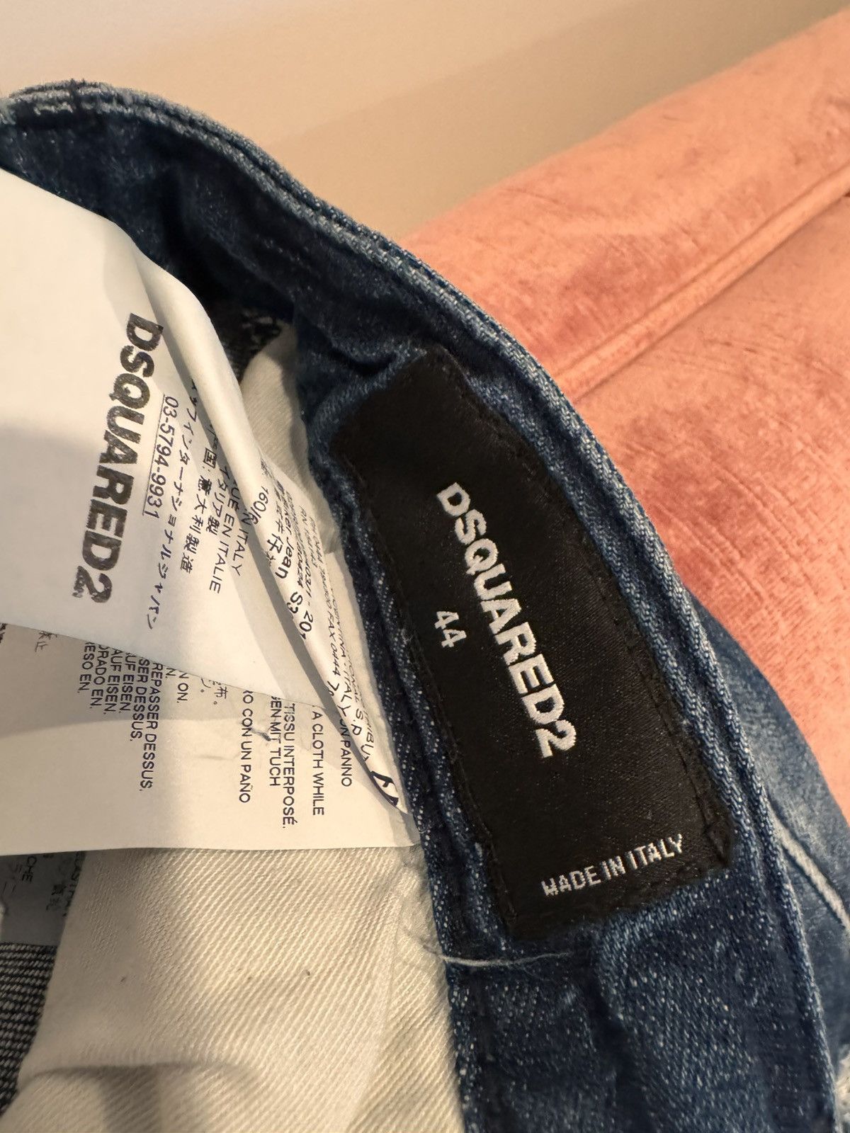 Dsquared2 dsquared denim ripped jeans with details Size US 28 / EU 44 - 4 Thumbnail