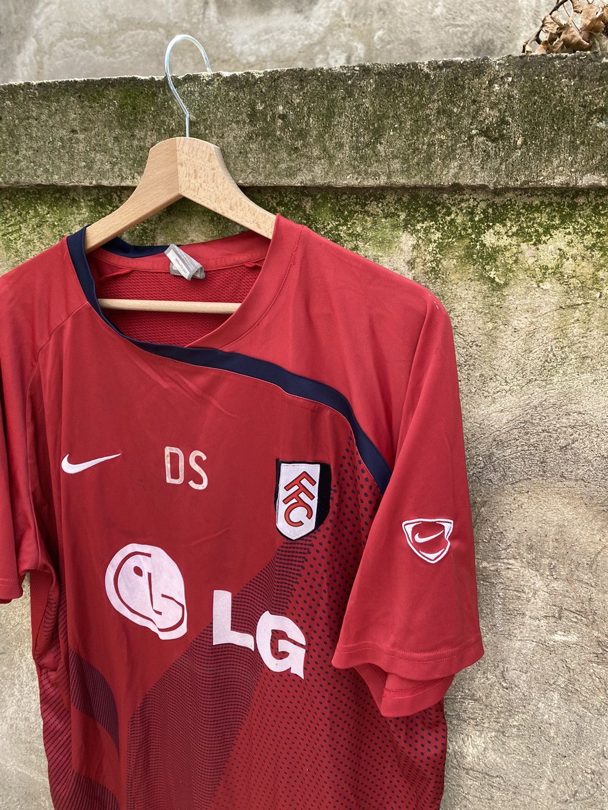 Nike × Vintage Vintage Fulham 2009 Nike Soccer Jersey Size US XL / EU 56 / 4 - 3 Thumbnail