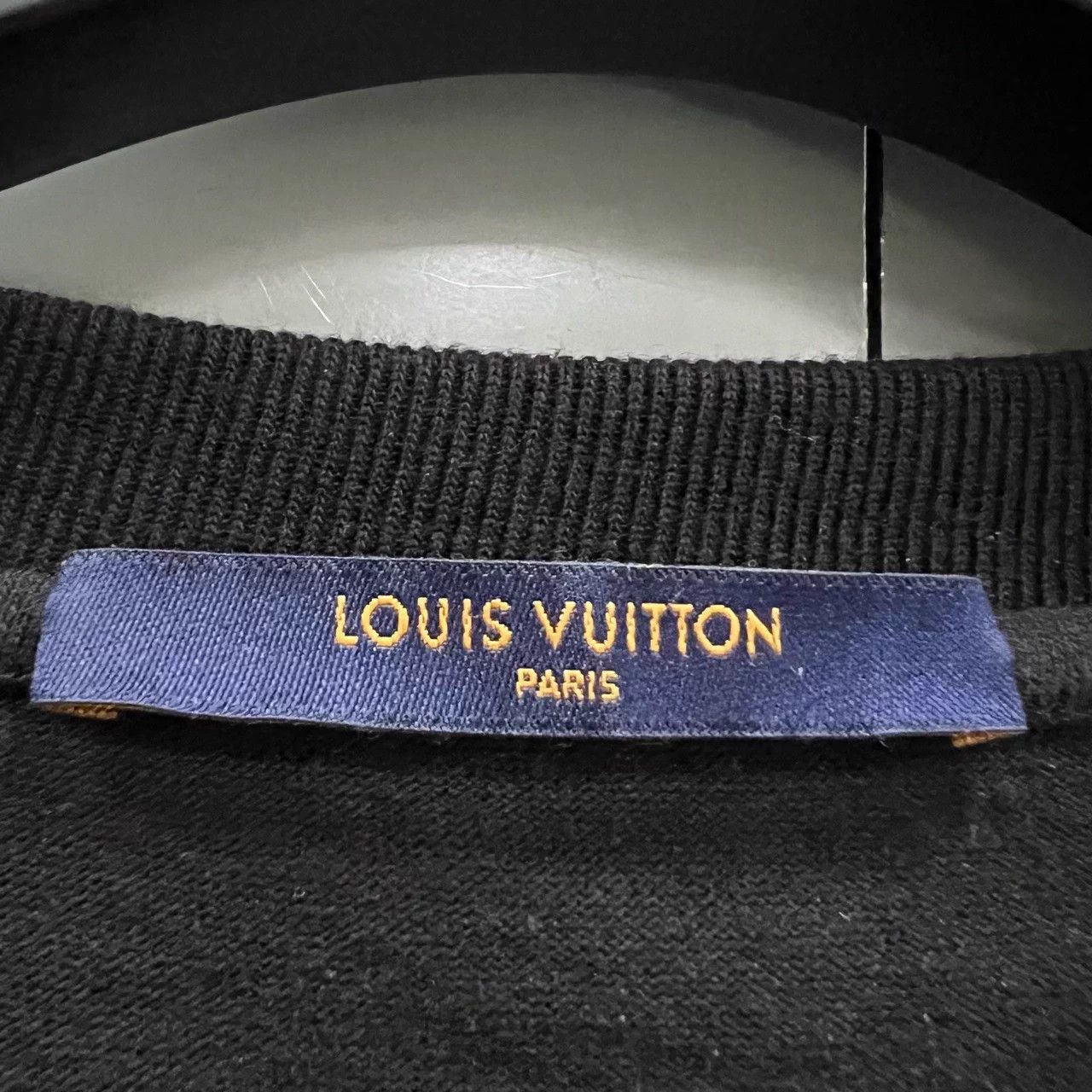 Louis Vuitton lv black color block long sleeve vest XL 95 new Size XL / US 12-14 / IT 48-50 - 2 Thumbnail