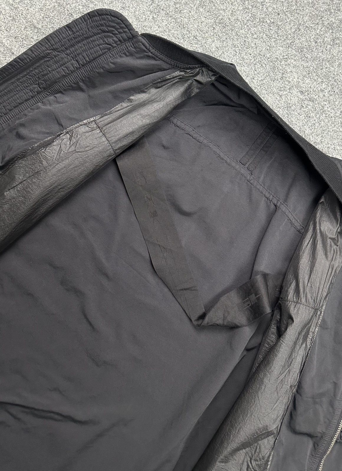Rick Owens Drkshdw Rick Owens DRKSHDW - S/S16 Flight Trench MA-1 Bomber Jacket Size US XS / EU 42 / 0 - 8 Thumbnail