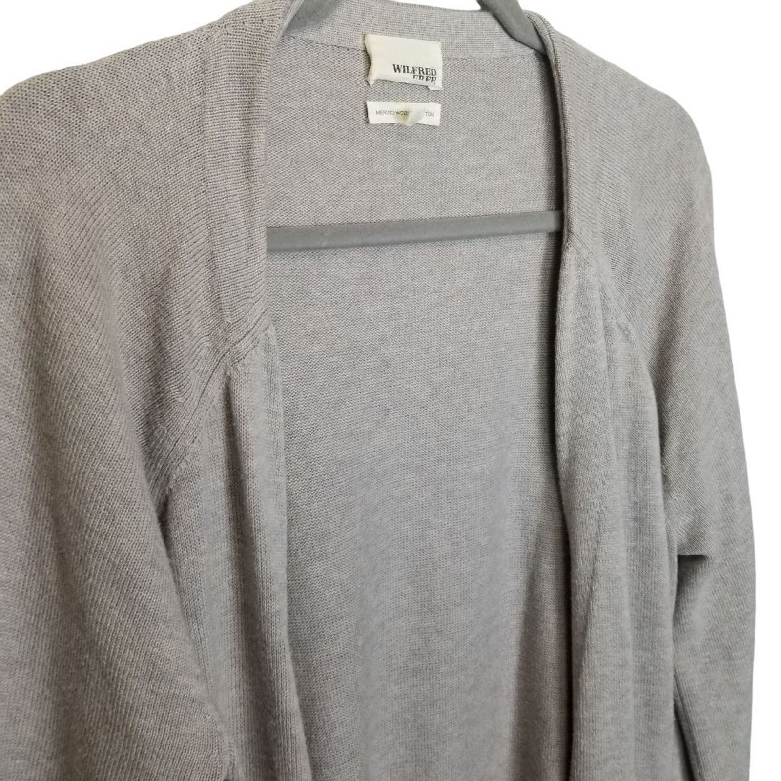 Aritzia Aritzia Wilfred Free Wool Cotton Sweater Cardigan Sz M Size M / US 6-8 / IT 42-44 - 5 Thumbnail