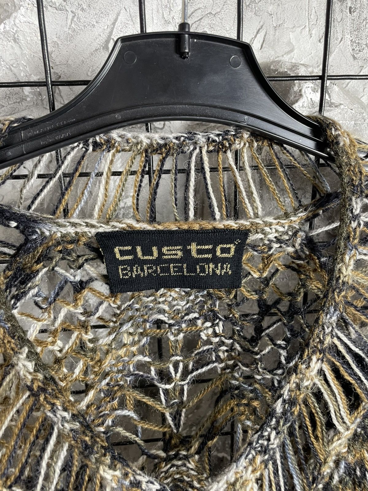 Custo Barcelona Custo Barcelona Open Knit Sweater / Dress Y2K Grunge Vintage Size ONE SIZE - 12 Thumbnail