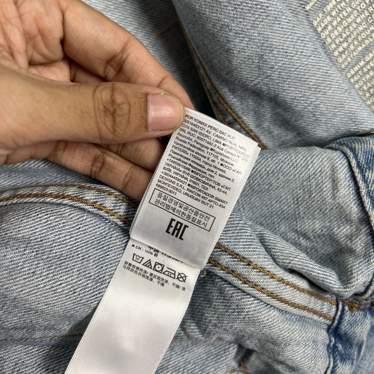 Japanese Brand 🔥 VINTAGE GAP DENIM TRUCKER JACKET Size US S / EU 44-46 / 1 - 20 Thumbnail