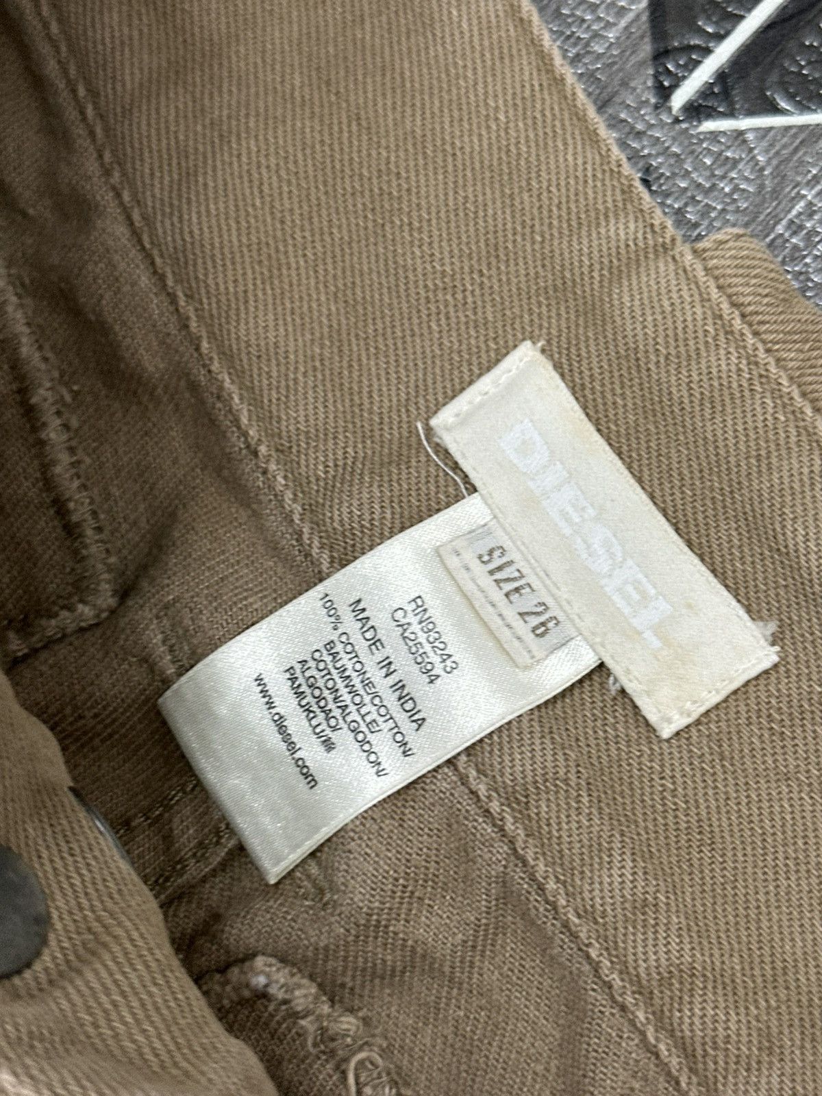 Diesel 2000 Diesel Studded Button Flare Denim Size US 28 / EU 44 - 13 Thumbnail