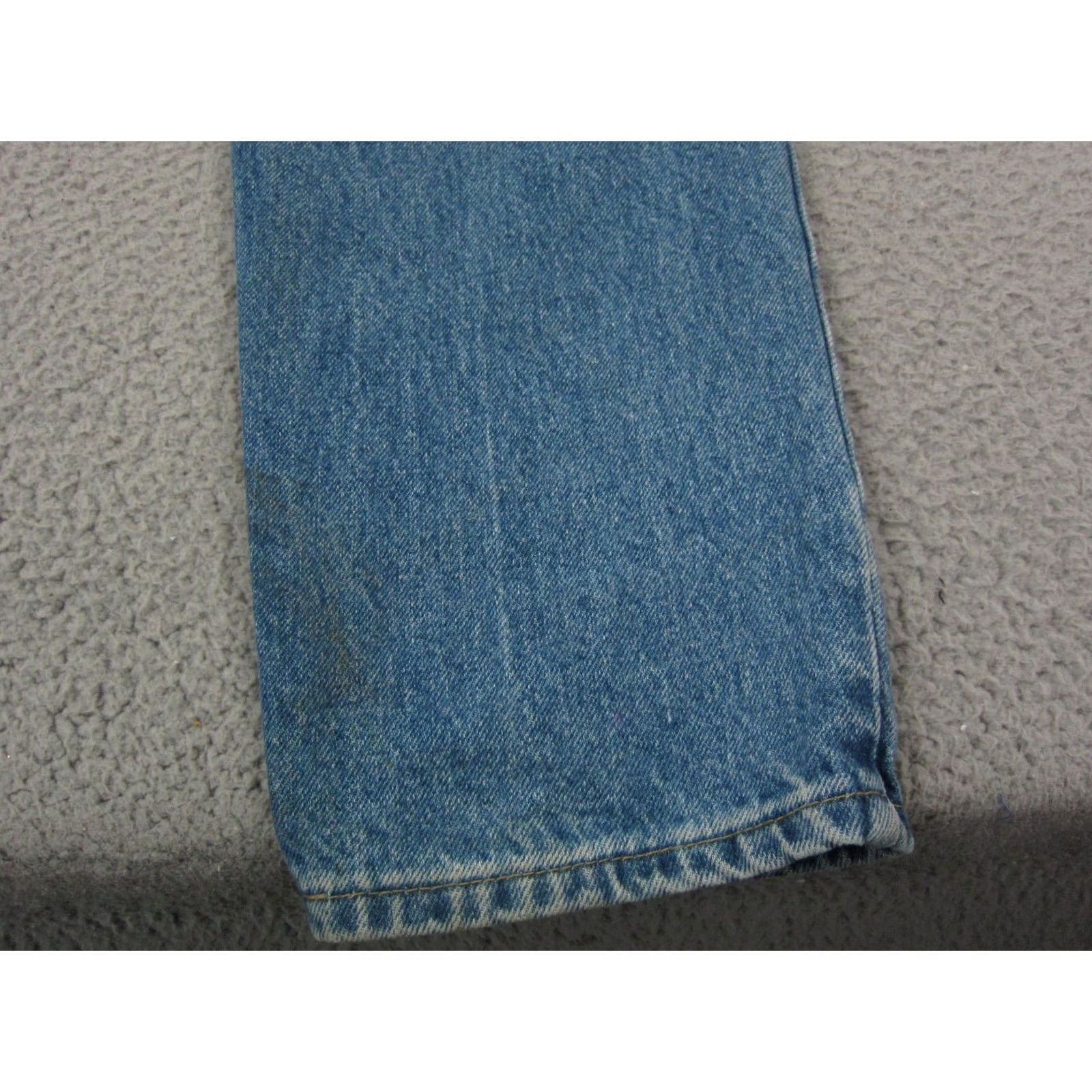Lee Vintage Lee Jeans Womens 16 Blue 31 x 33 Lightwash Tapered Riders Made in USA Jeans Women 90s USA Men? (Error) Size 38" / US 16 / IT 52 - 2 Thumbnail