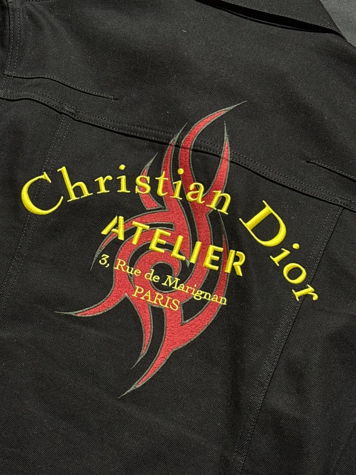 Dior Dior Atelier Denim Jacket Black - Size S Size US S / EU 44-46 / 1 - 4 Thumbnail