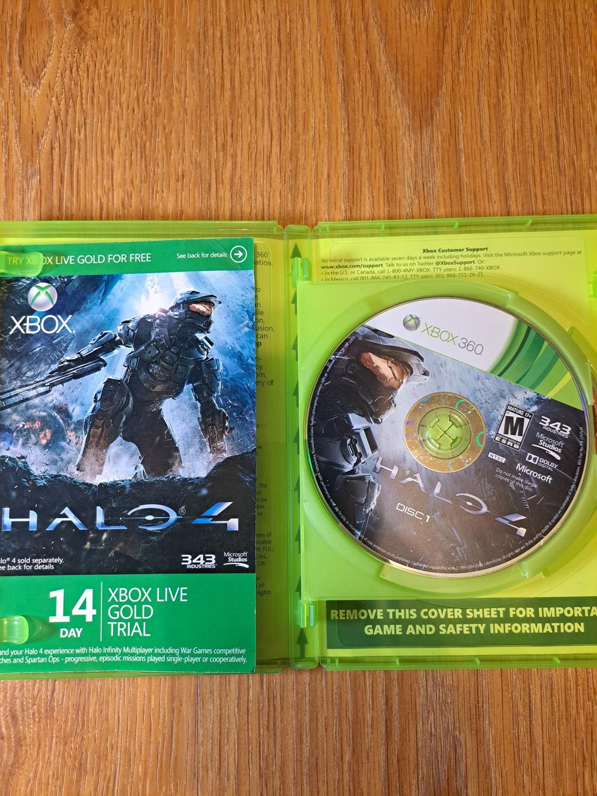 Microsoft Halo 4 Xbox 360 Video Game Size ONE SIZE - 3 Thumbnail