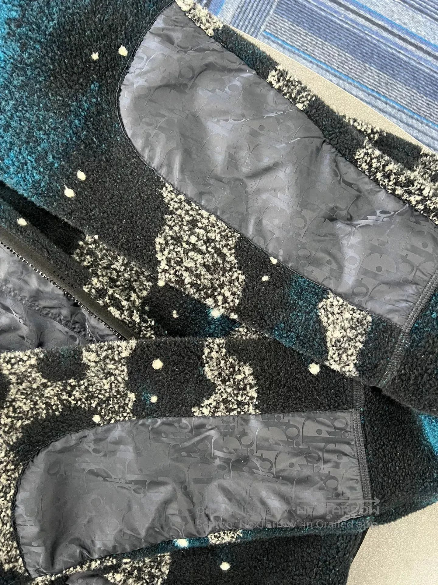 Dior dior black blue starry hoodie jacket. Size US M / EU 48-50 / 2 - 5 Thumbnail