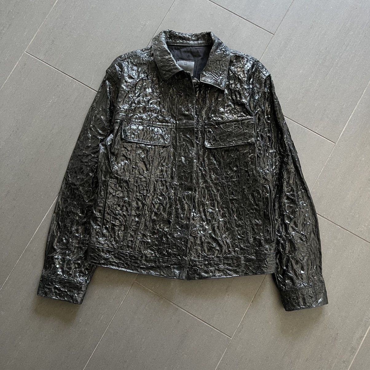 Givenchy Givenchy Matthew Williams SS21 Cracked Paint Jacket BNWT Size US S / EU 44-46 / 1 - 5 Thumbnail