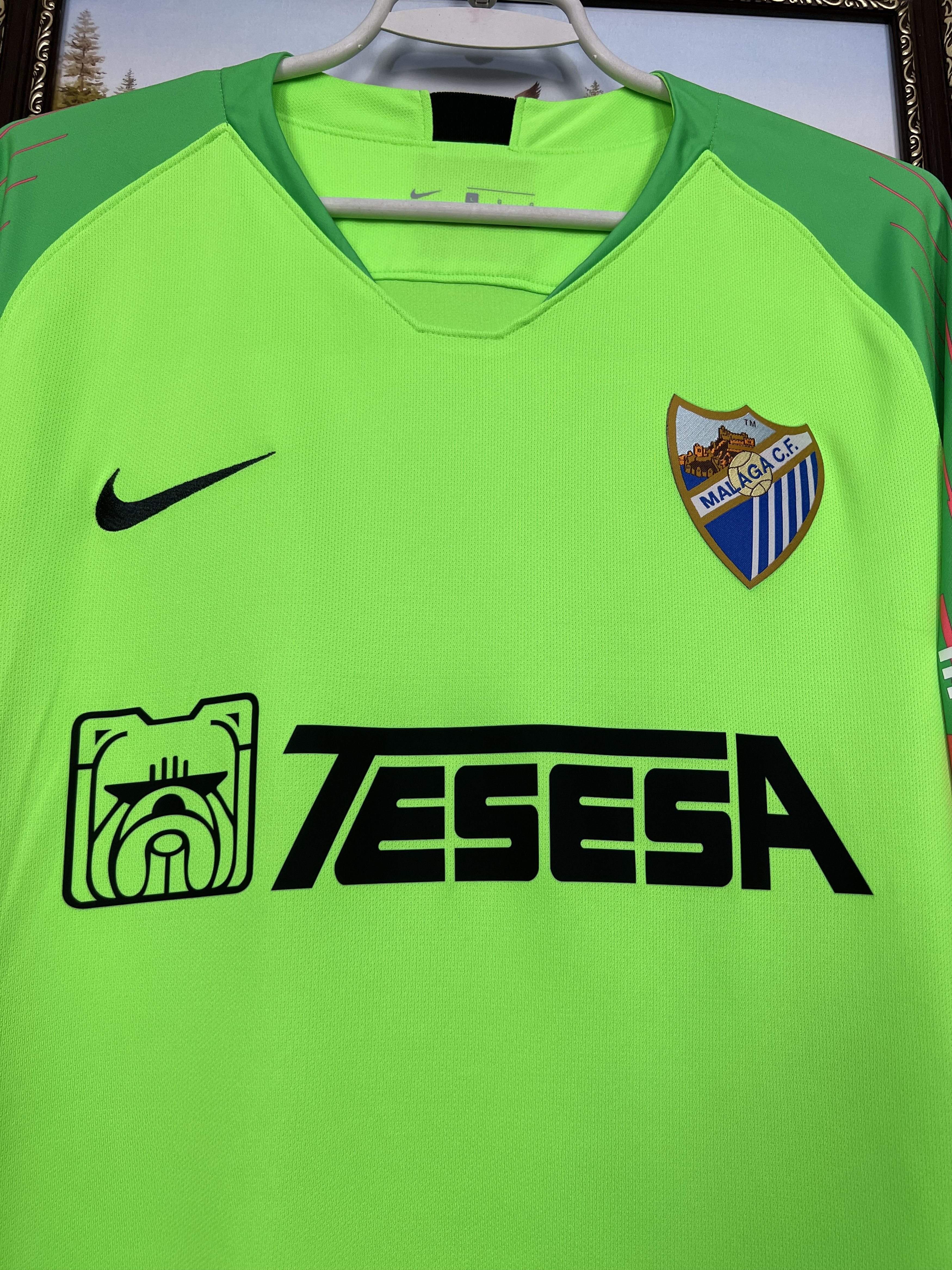 Nike Malaga Nike 2019 Football Goalkeeper Shirt Soccer Jersey Size US L / EU 52-54 / 3 - 3 Thumbnail