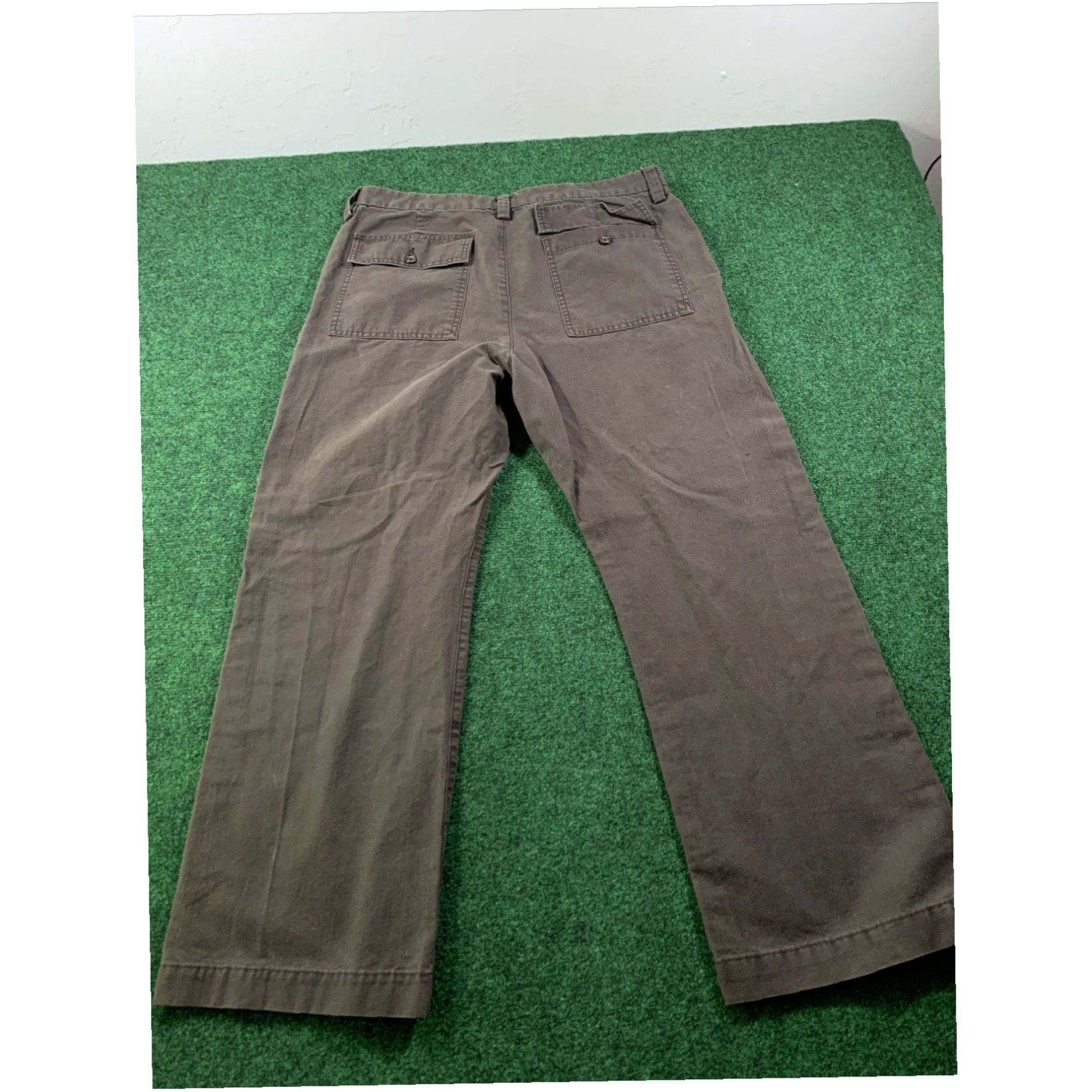 Banana Republic Banana Republic Mens 36 Brown Chino Slacks Dawson Khaki Cotton Pants 36x30 Size US 36 / EU 52 - 7 Thumbnail