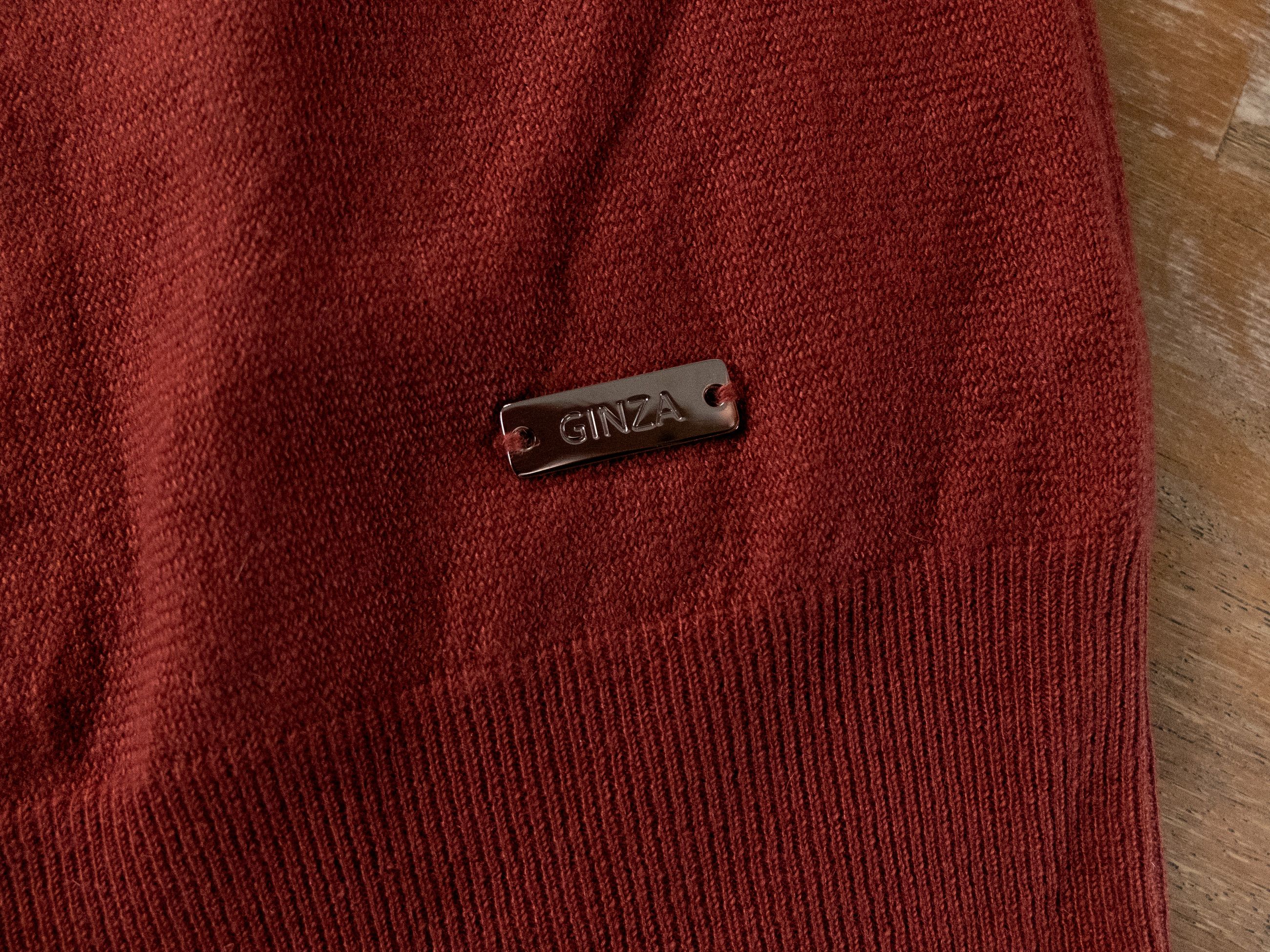 Loro Piana LORO PIANA brick red baby cashmere sweater Medium Size US M / EU 48-50 / 2 - 5 Thumbnail