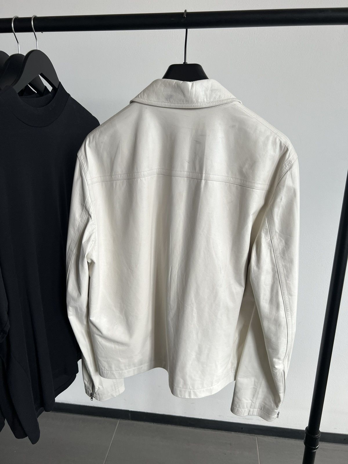 Helmut Lang Helmut Lang Leather Strap Jacket Size US L / EU 52-54 / 3 - 6 Thumbnail