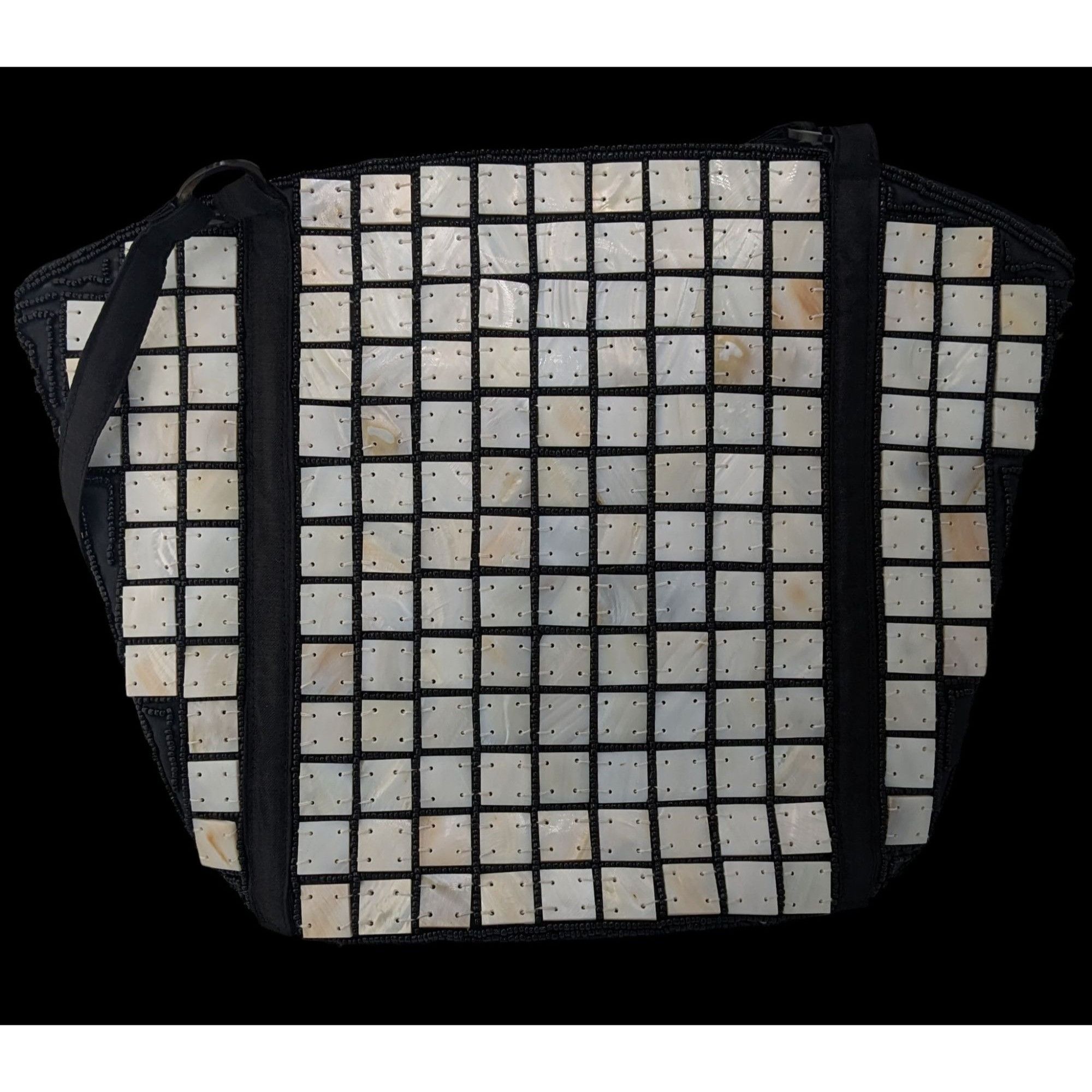 Other Sea Cove Beach To City Tote Bag With Mother-Of-Pearl Tile De Size ONE SIZE - 3 Thumbnail