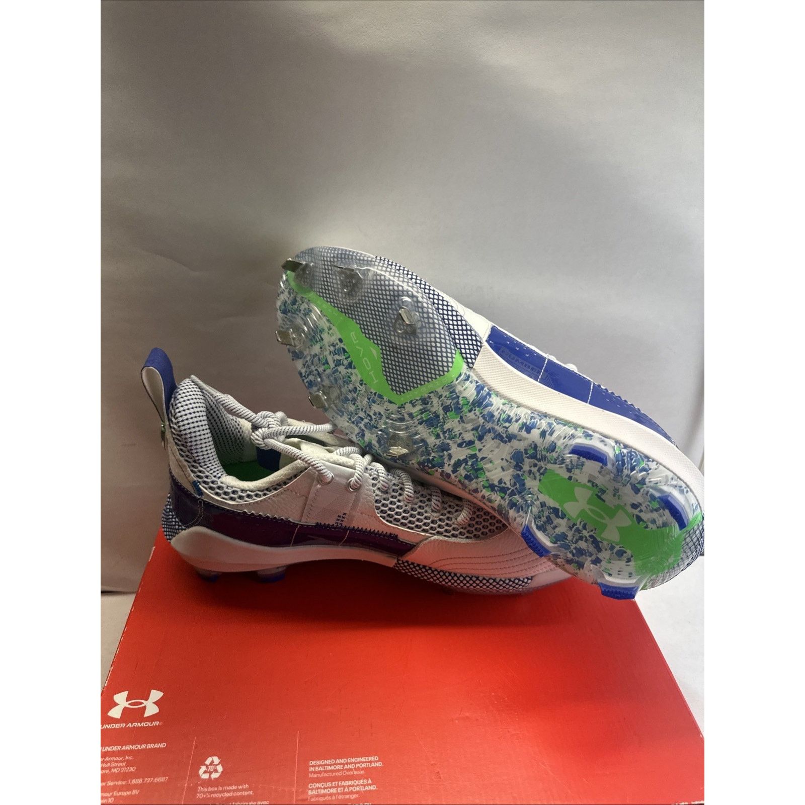 Under Armour Under Armour Harper 7 Elite Low TPU Baseball Size 11.5 Size US 11.5 / EU 44-45 - 7 Thumbnail