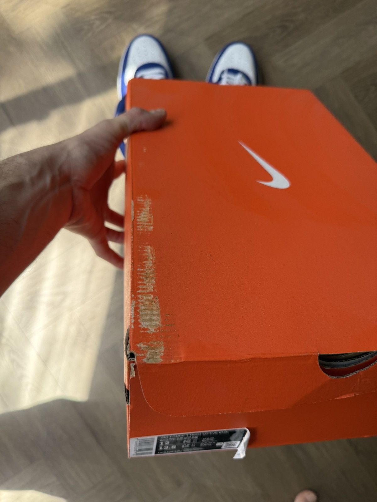 Nike Nike Air Force 1 High EMB Dodgers Size 12 Size US 12 / EU 45 - 9 Thumbnail