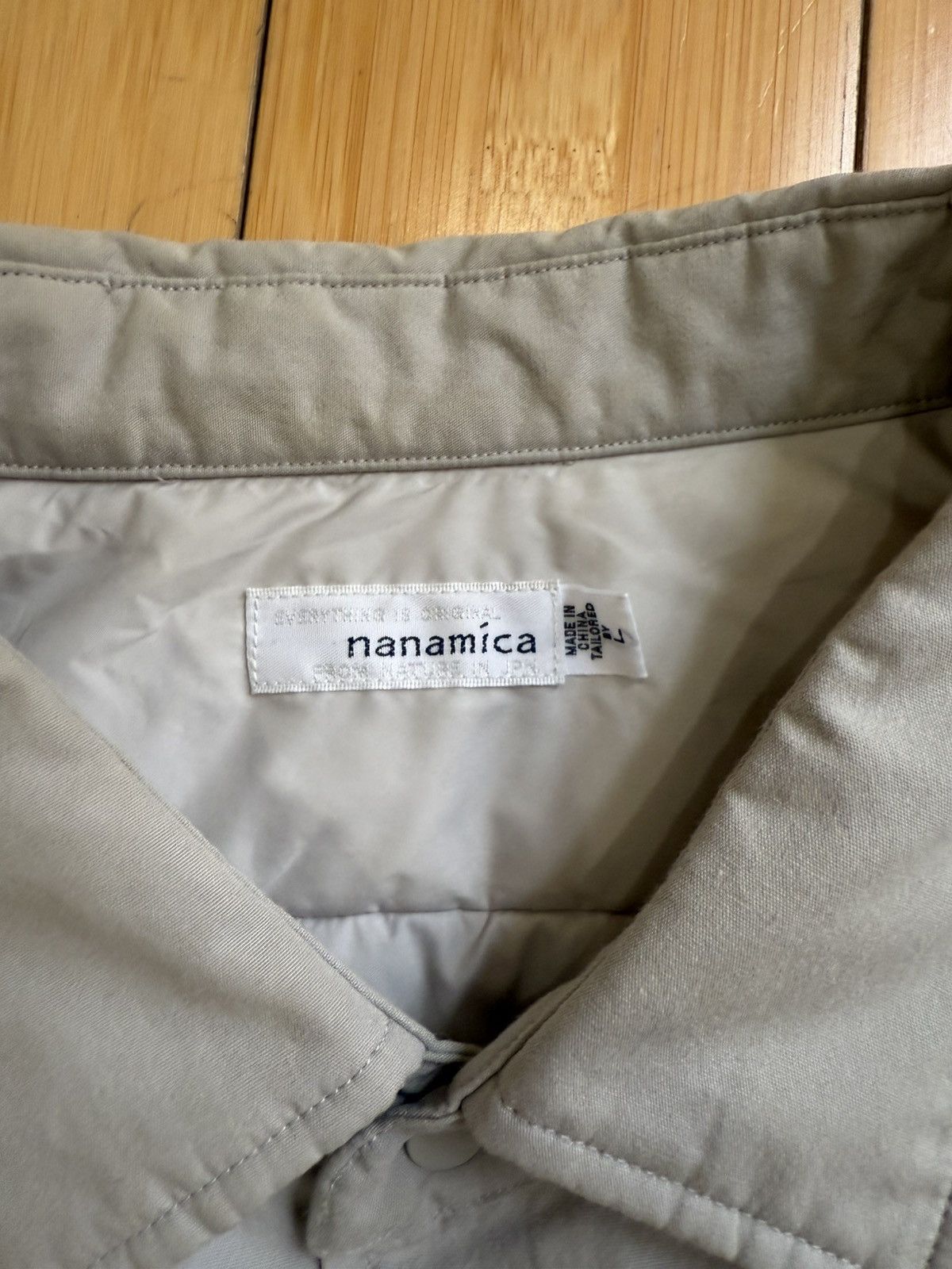 Nanamica Nanamica padded shirt jacket Size US L / EU 52-54 / 3 - 4 Thumbnail