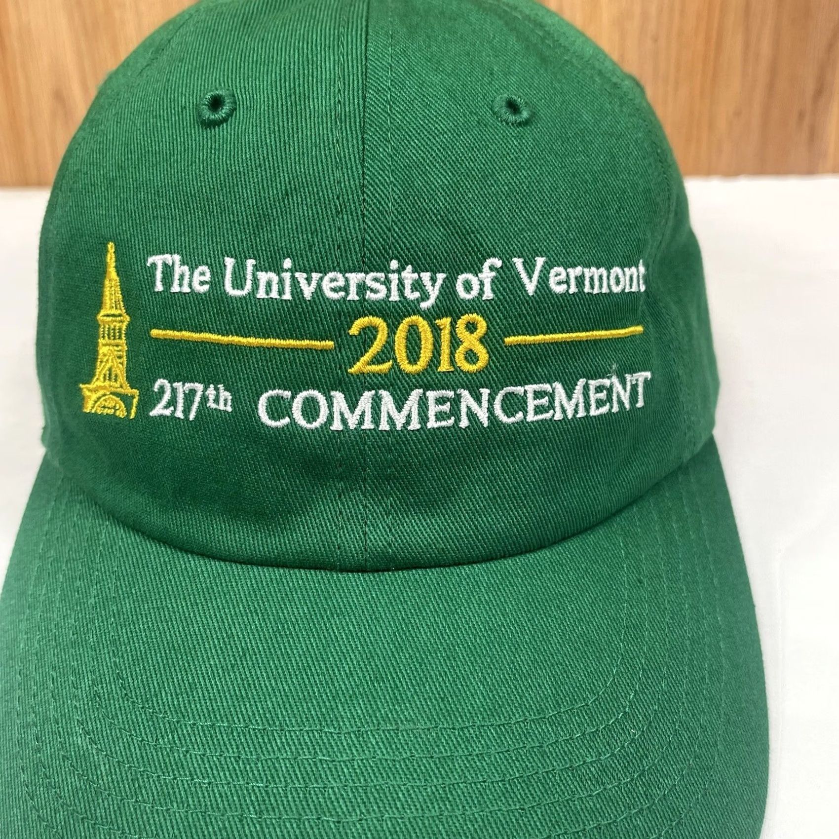 Vintage Richardson University Of Vermont 2018 Adult Baseball Cap Green Size ONE SIZE - 3 Thumbnail