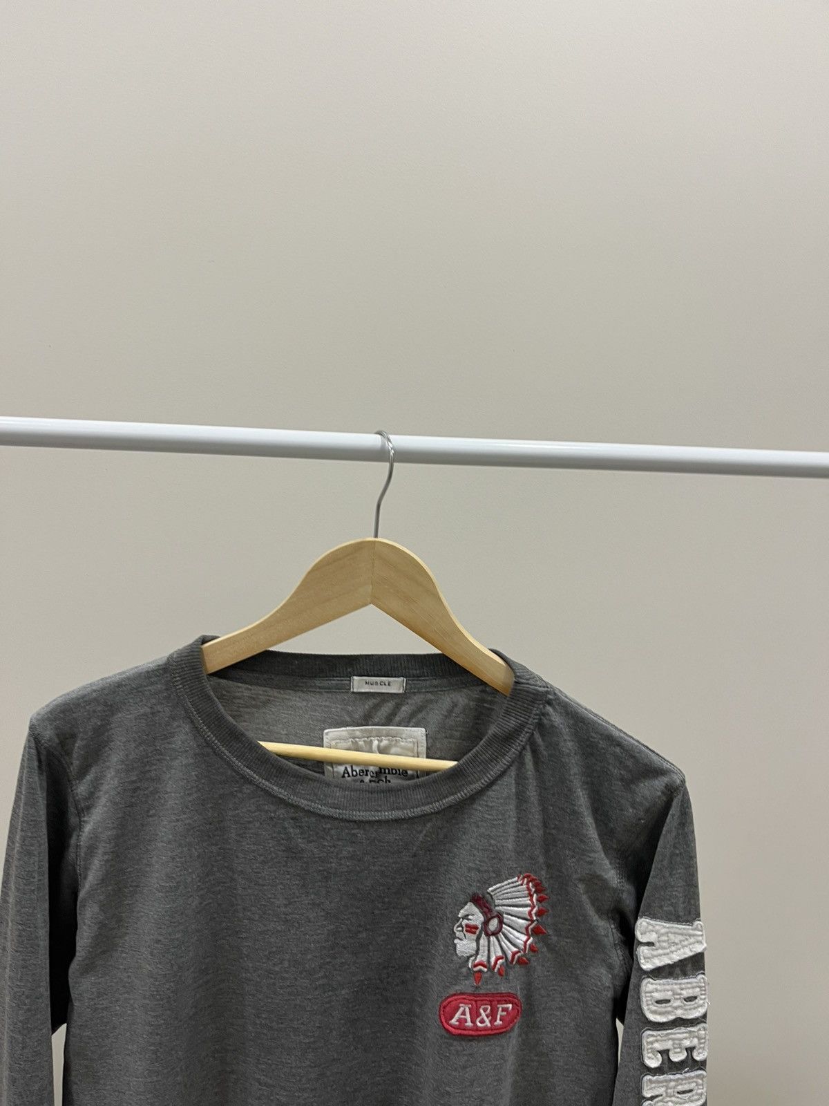 Japanese Brand Vintage Abercrombie & Fitch Sweatshirt Japanese Indiands Size US XL / EU 56 / 4 - 3 Thumbnail