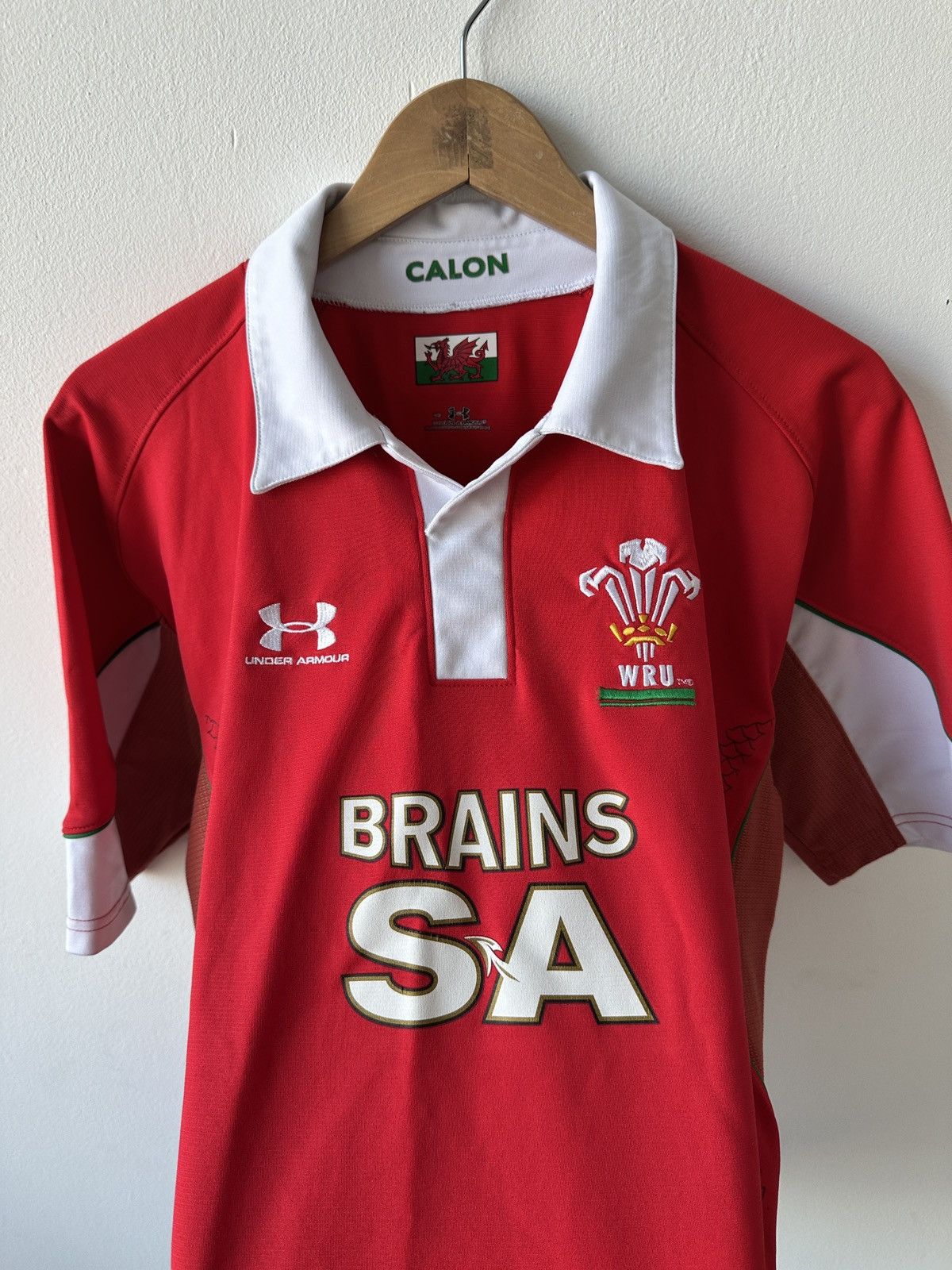 Under Armour Under Armour WRU Wales Rugby Jersey Shirt 2008/2009 Red Size US M / EU 48-50 / 2 - 5 Thumbnail