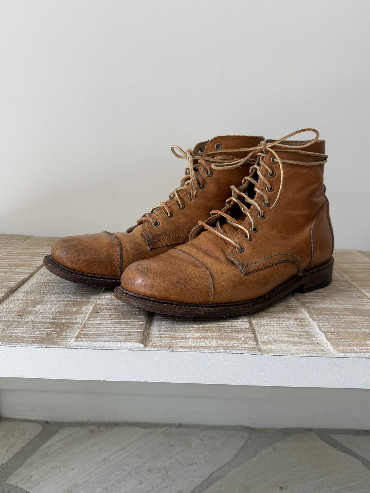 Other Lanona - Porter Boots - Honey Leather - 10.5 D Size US 10.5 / EU 43-44 - 1 Thumbnail