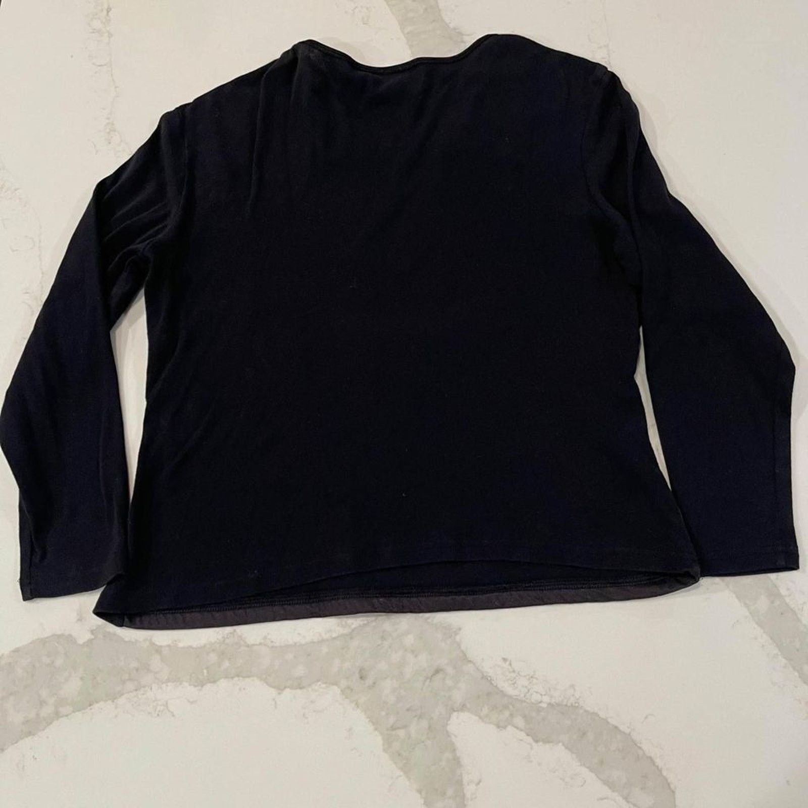 Harley Davidson Vintage Harley Davidson Black 3D Effect Long Sleeve Women XL Size XL / US 12-14 / IT 48-50 - 4 Thumbnail