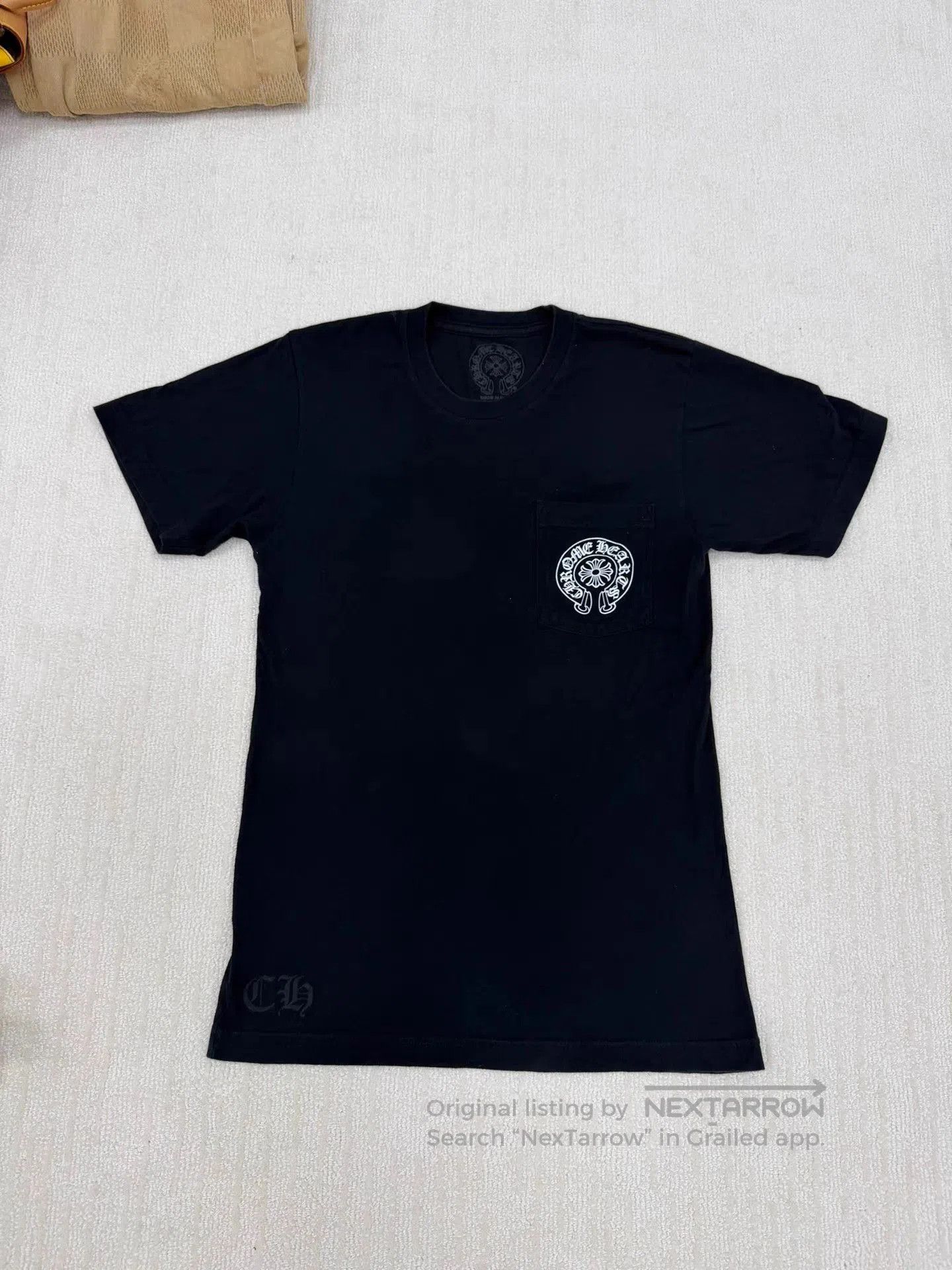 Chrome Hearts Black Short Sleeve Pocket T. Size US S / EU 44-46 / 1 - 1 Thumbnail
