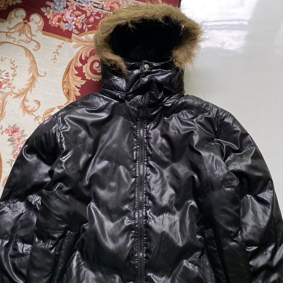 Japanese Brand RARE ❤️‍🔥REFINED Puffer Jacket Fur Hoodie LGB Style Size US L / EU 52-54 / 3 - 2 Thumbnail