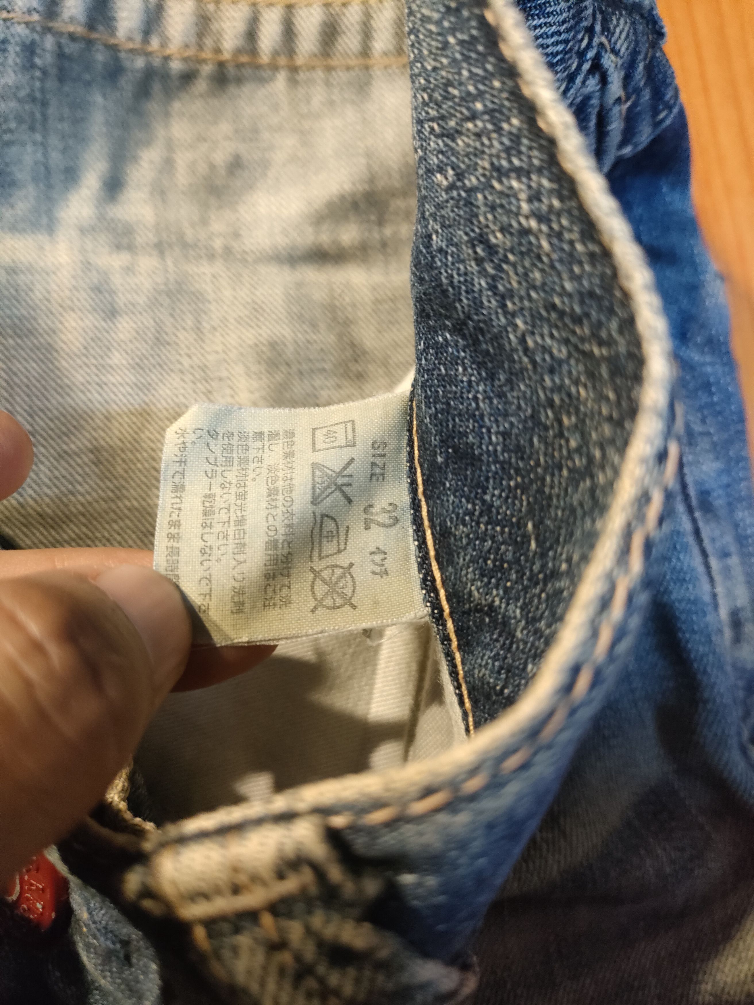Levi's Vintage Clothing Distressed Levi's 502 Flare Jeans Size US 32 / EU 48 - 6 Thumbnail