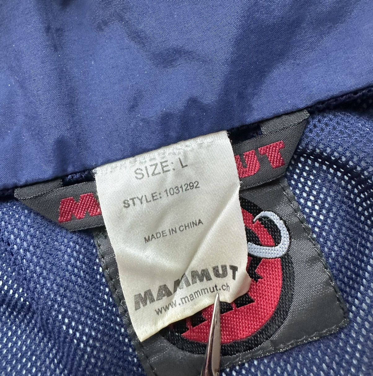 Mammut × Vintage Vintage zip jacket windbreaker Mammut dry tech Size US L / EU 52-54 / 3 - 5 Thumbnail