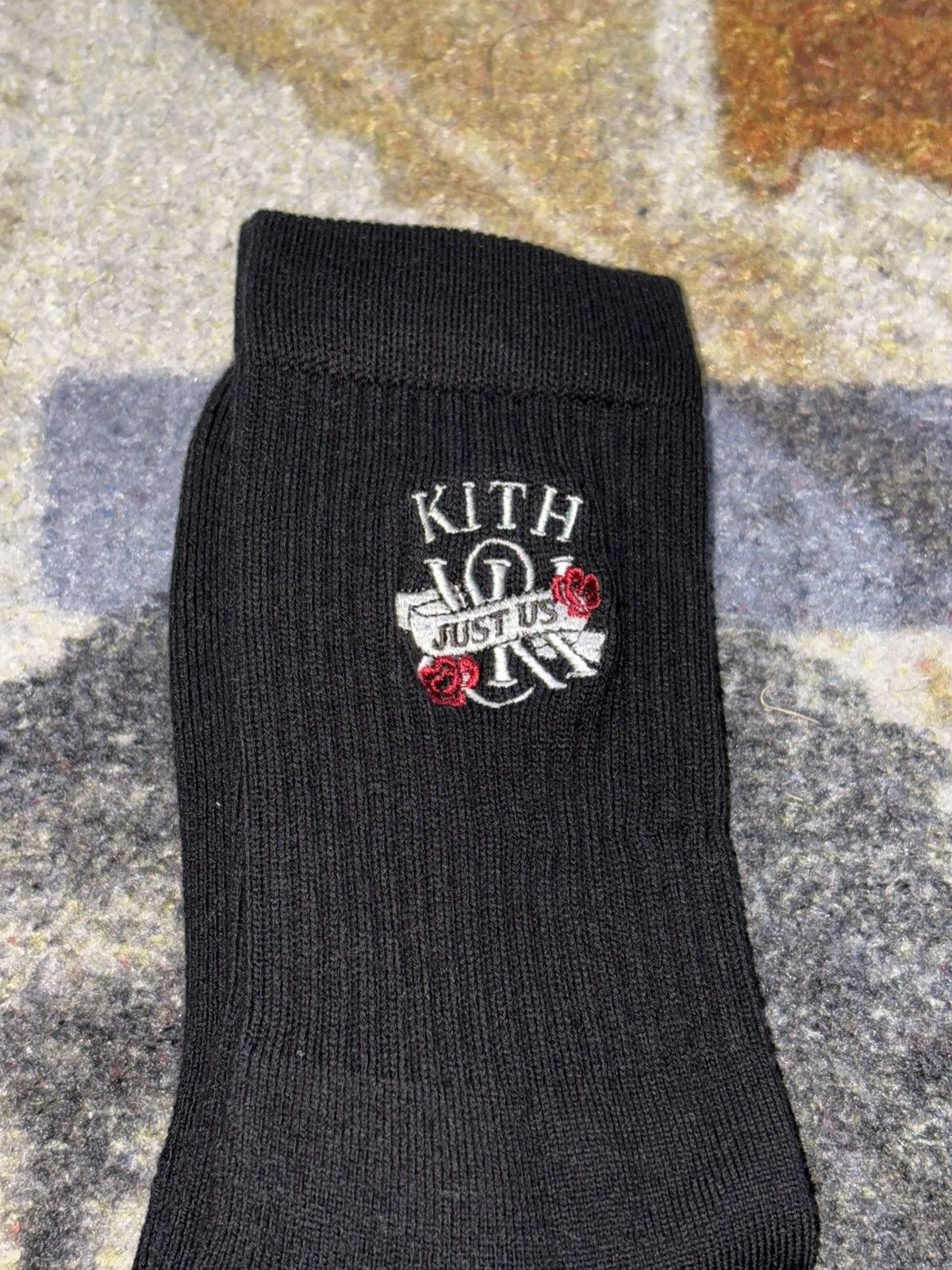 Kith Kith Just Us Crew Socks Size ONE SIZE - 2 Thumbnail