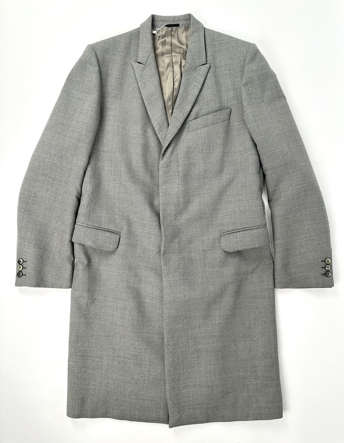 Alexander McQueen S/S2010 Wool Men’s trench coat.