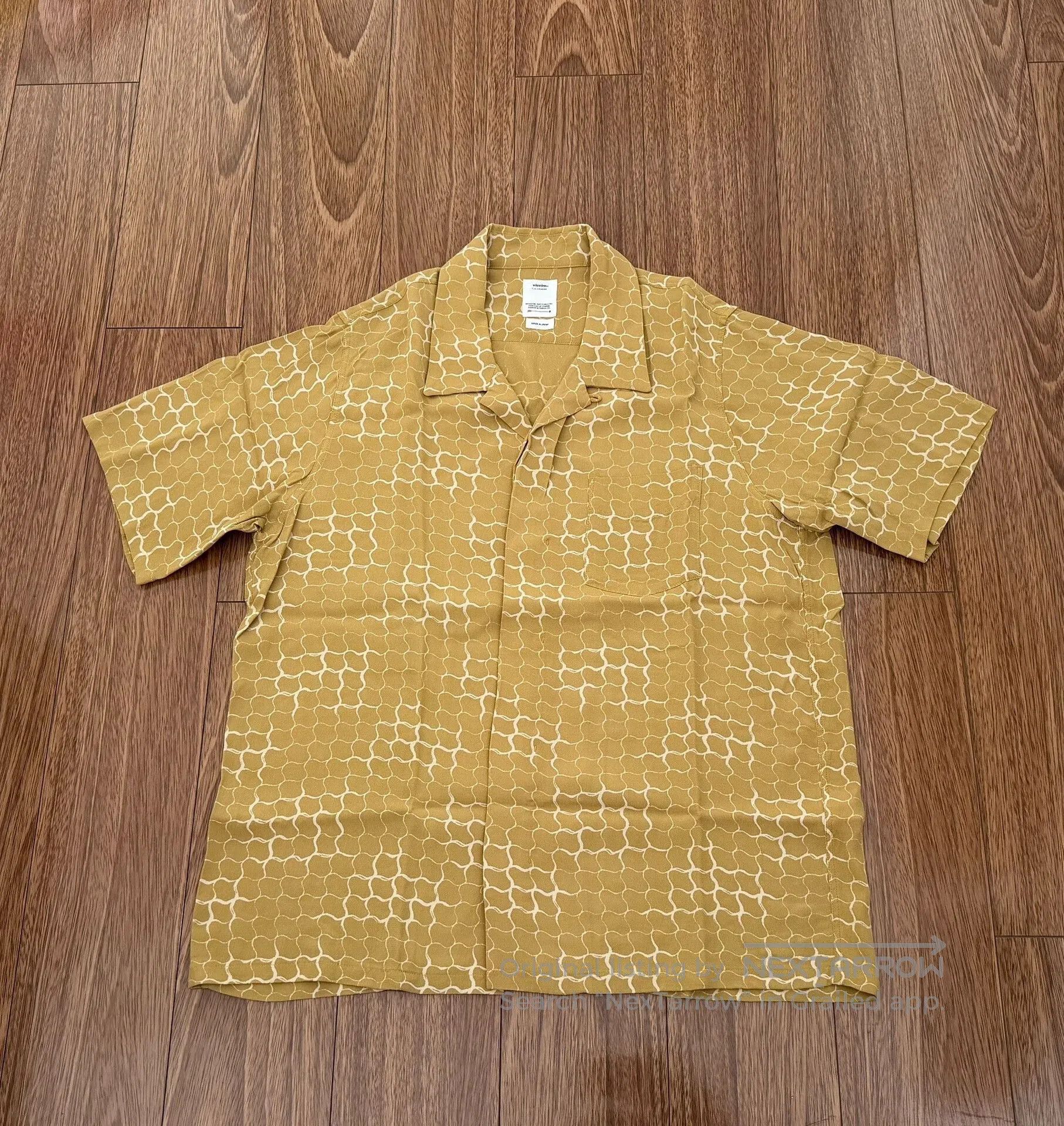 Visvim VISVIM Free Edge Short Sleeve Shirt. Size US M / EU 48-50 / 2 - 1 Thumbnail